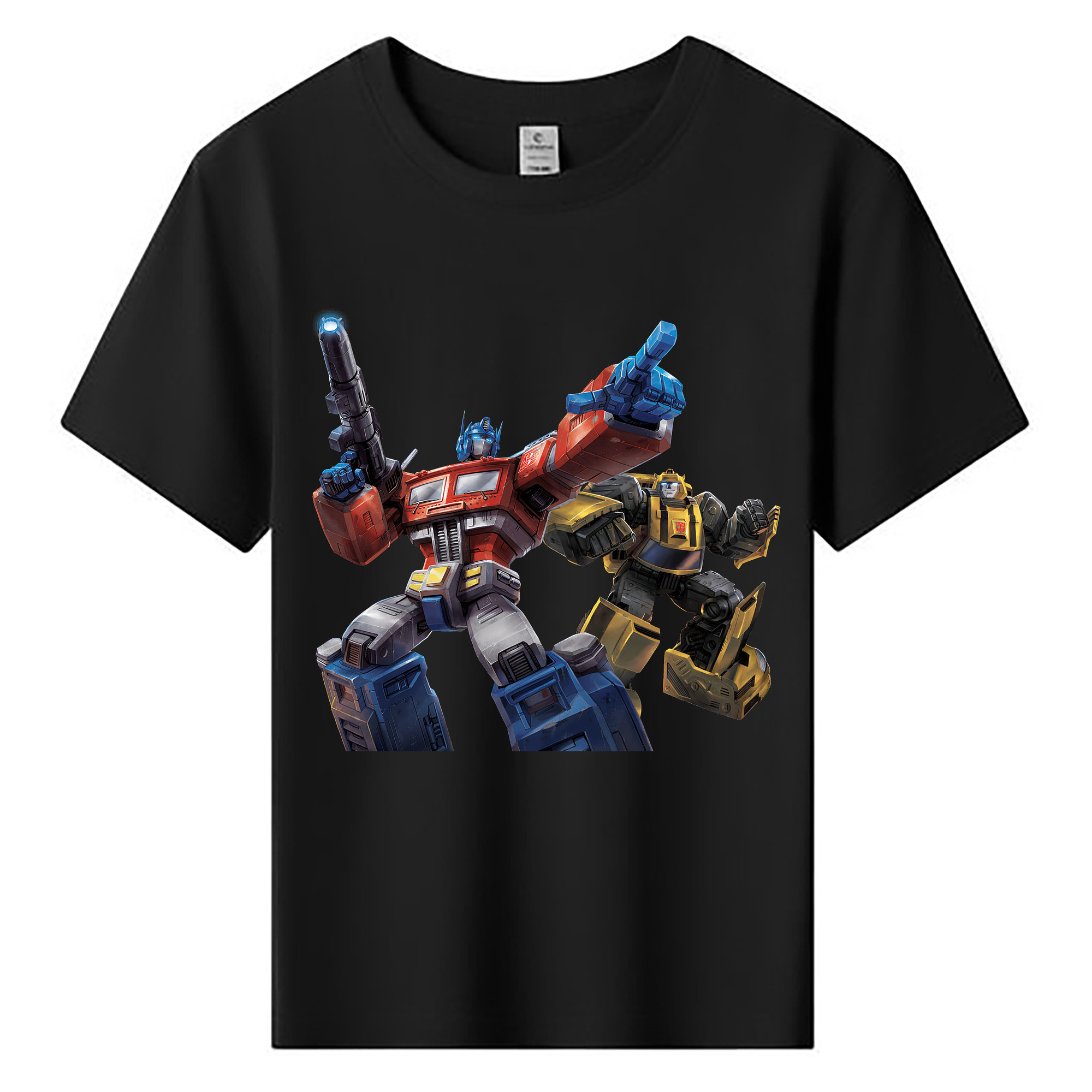 （画像用） Transformers トランスフォーマー 綿100％キッズTシャツ（フロントプリント）