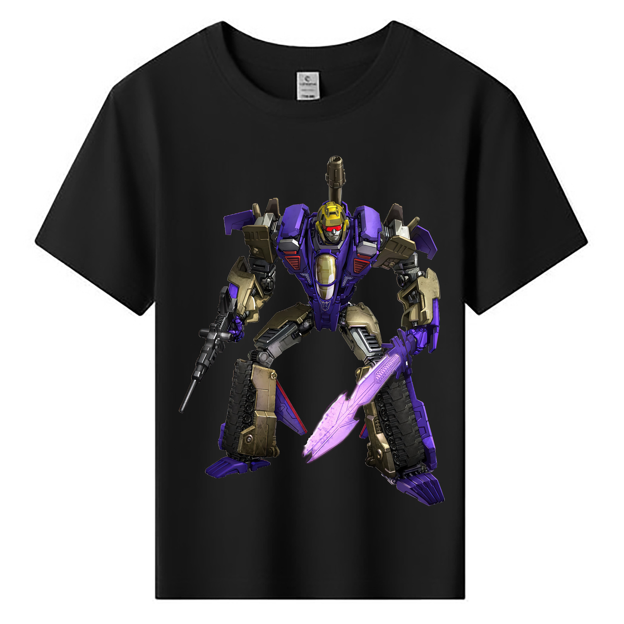 （画像用） Transformers トランスフォーマー 綿100％キッズTシャツ（フロントプリント）