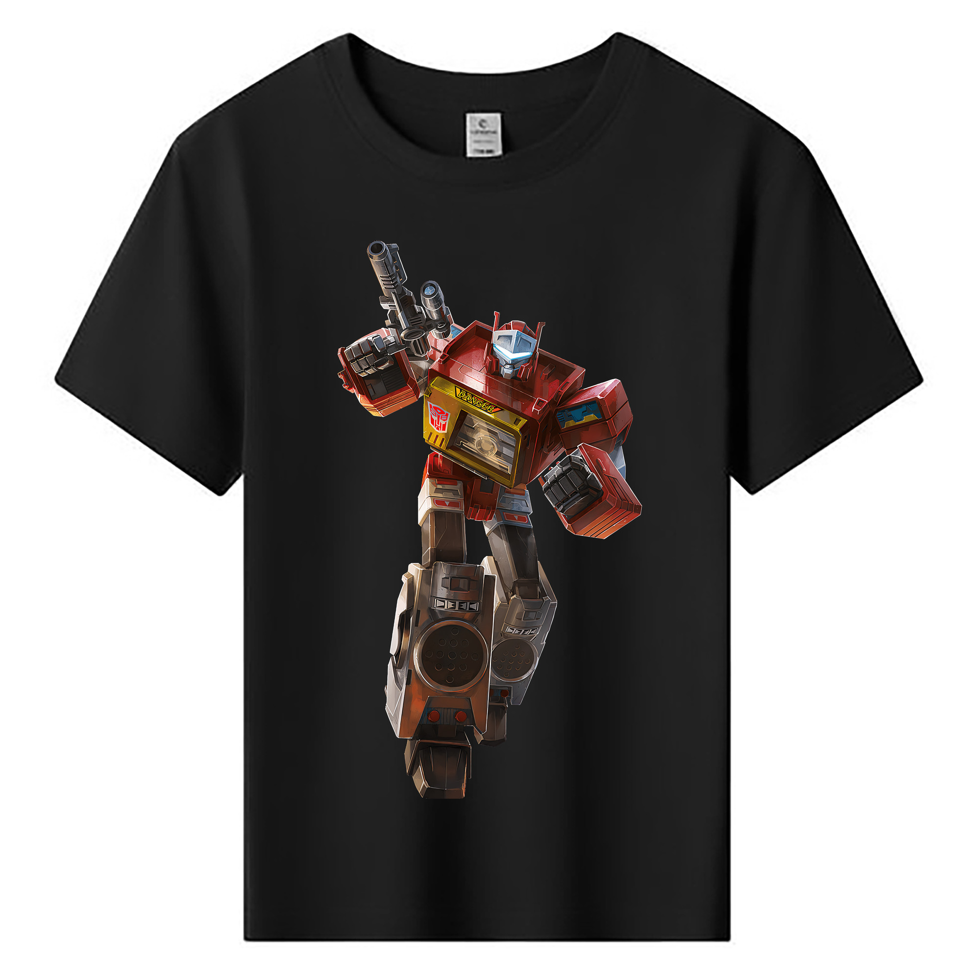 （画像用） Transformers トランスフォーマー 綿100％キッズTシャツ（フロントプリント）