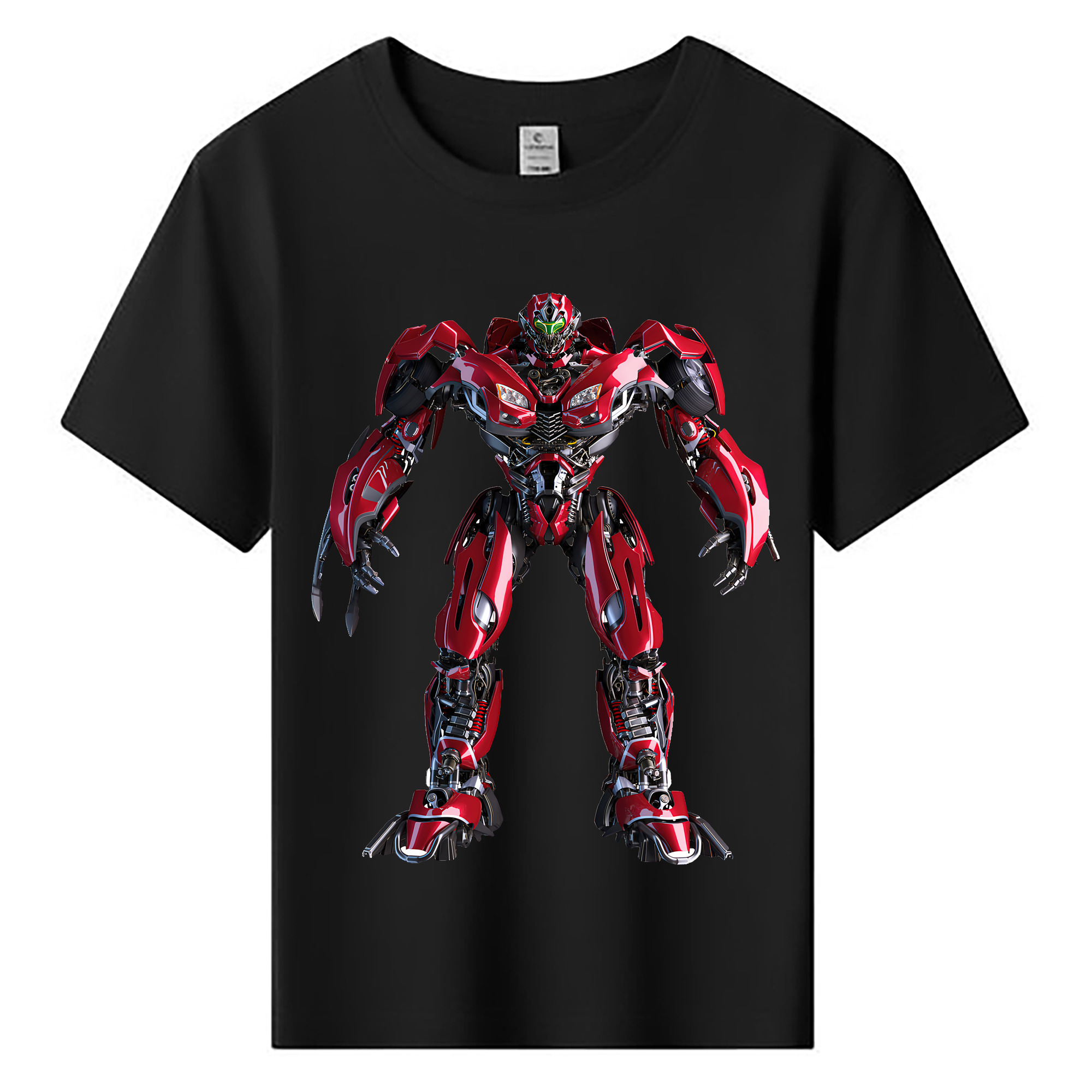 （画像用） Transformers トランスフォーマー 綿100％キッズTシャツ（フロントプリント）