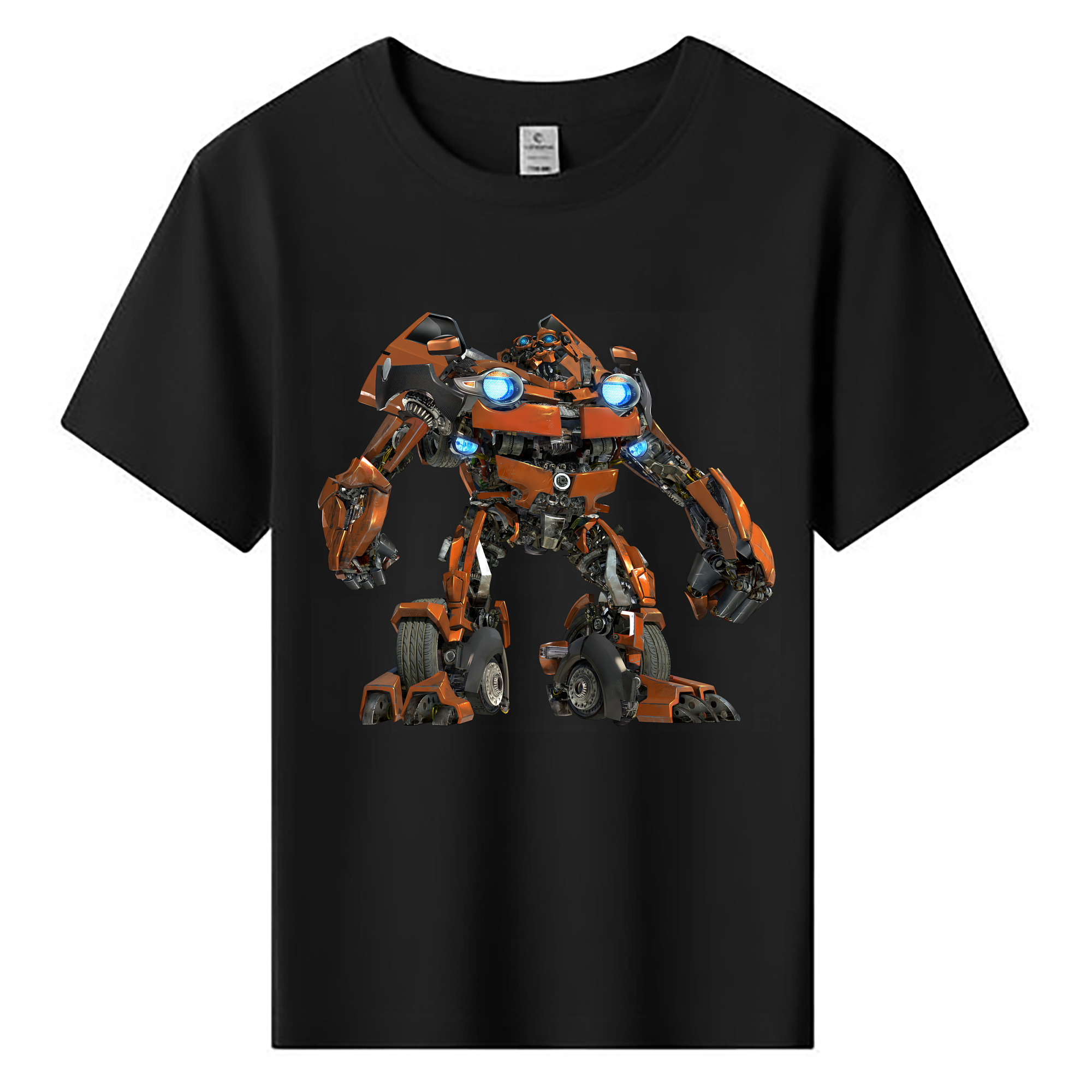 （画像用） Transformers トランスフォーマー 綿100％キッズTシャツ（フロントプリント）