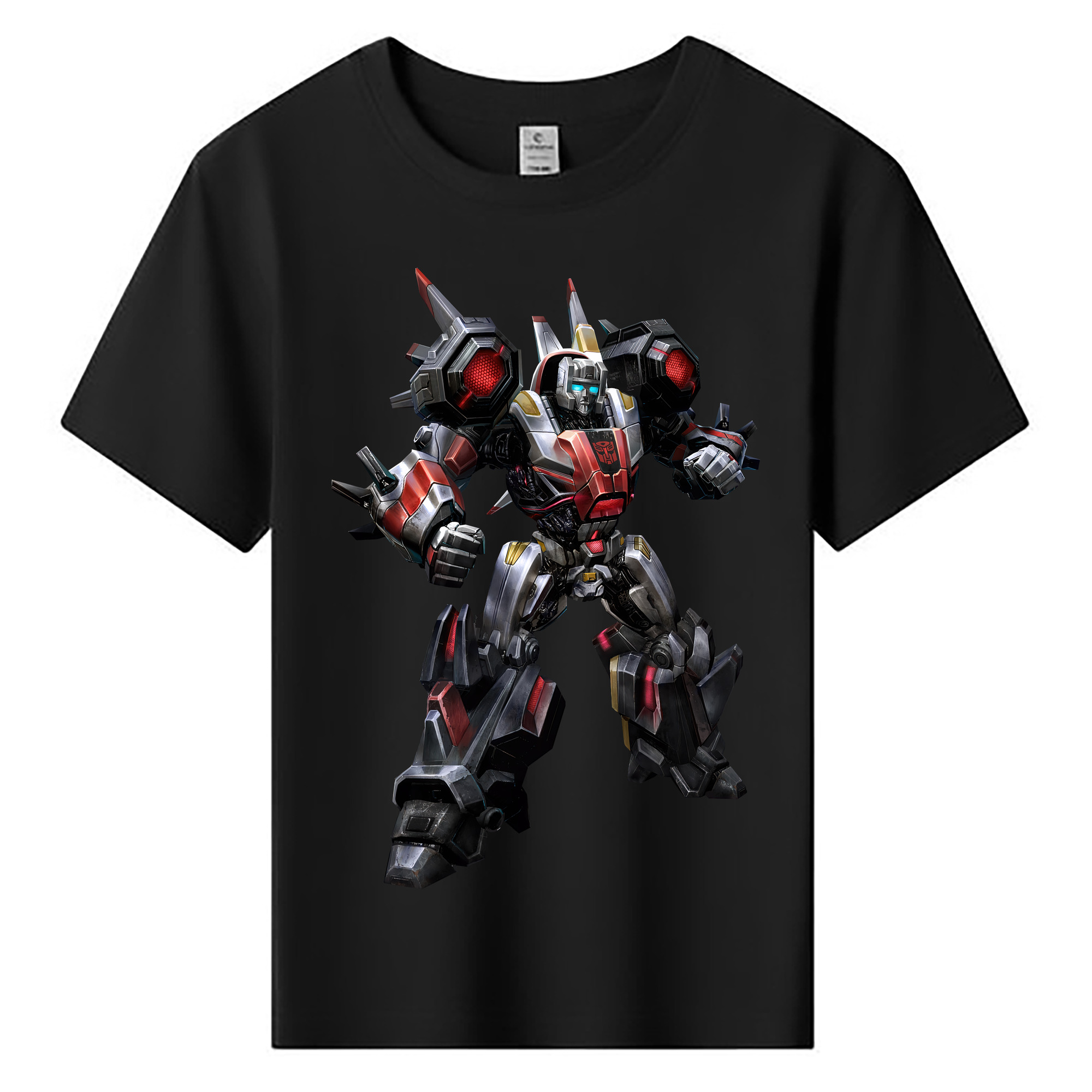 （画像用） Transformers トランスフォーマー 綿100％キッズTシャツ（フロントプリント）