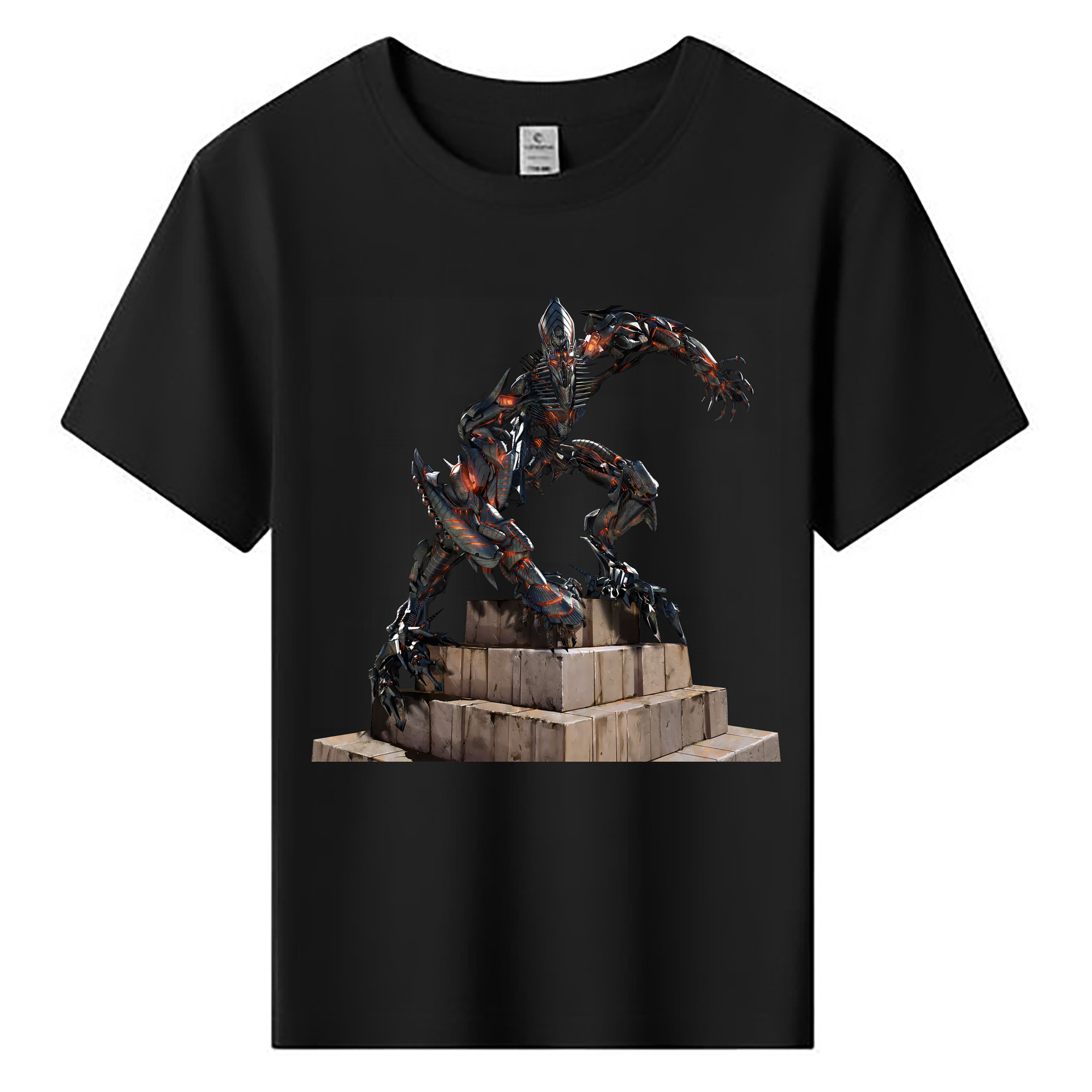 （画像用） Transformers トランスフォーマー 綿100％キッズTシャツ（フロントプリント）