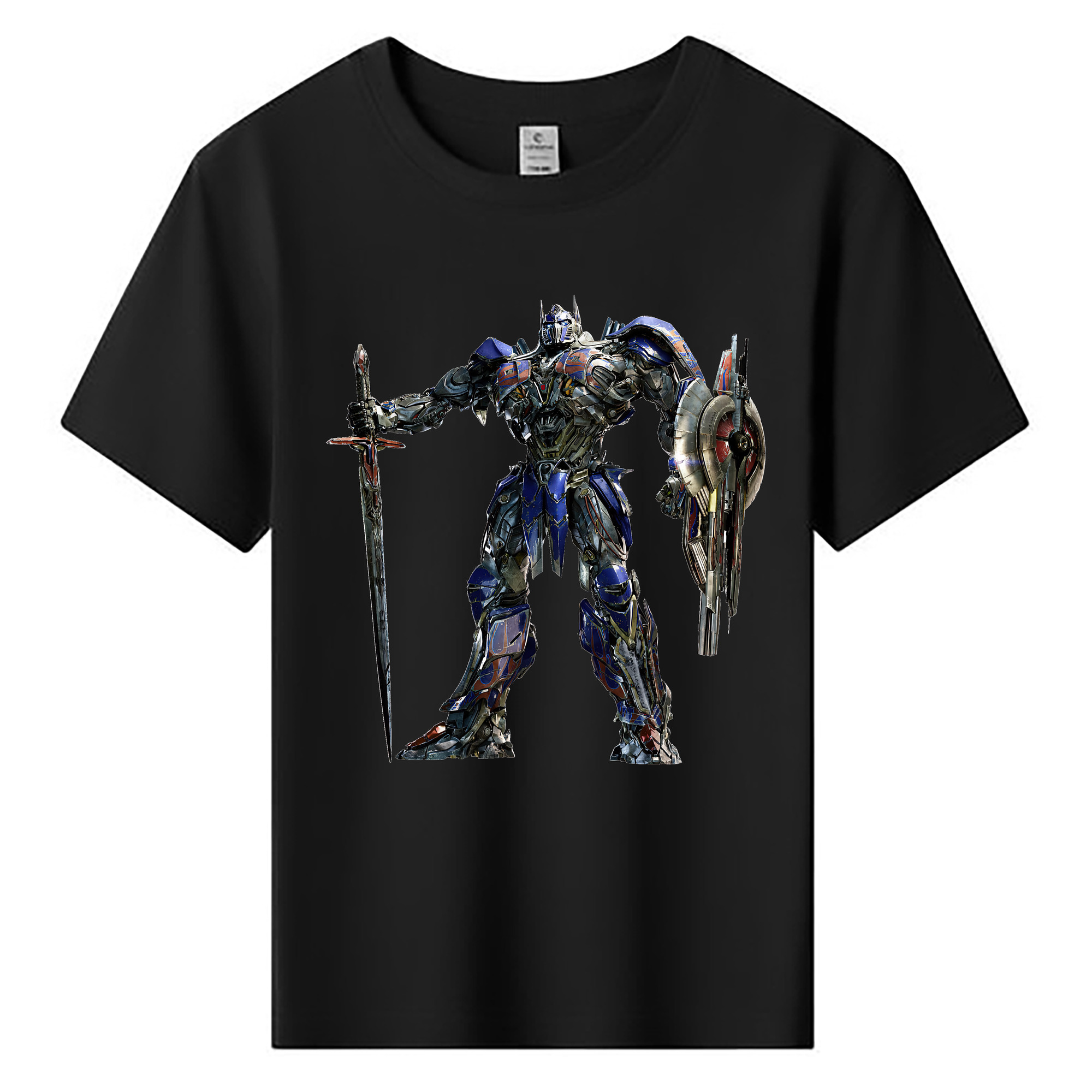 （画像用） Transformers トランスフォーマー 綿100％キッズTシャツ（フロントプリント）