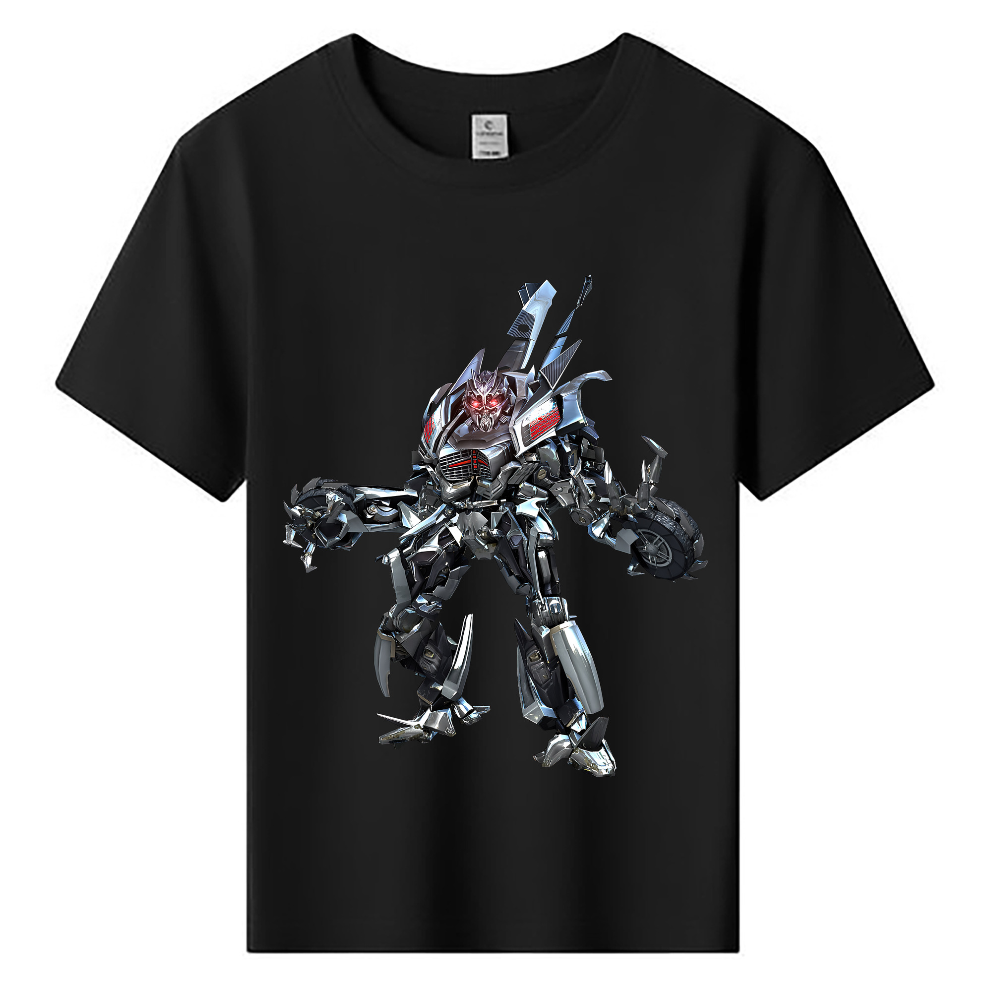 （画像用） Transformers トランスフォーマー 綿100％キッズTシャツ（フロントプリント）
