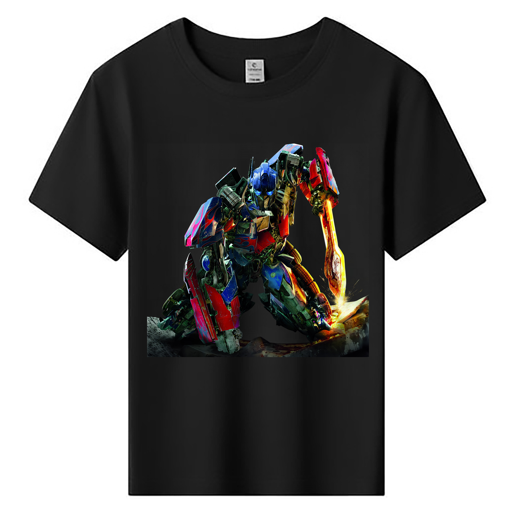（画像用） Transformers トランスフォーマー 綿100％キッズTシャツ（フロントプリント）