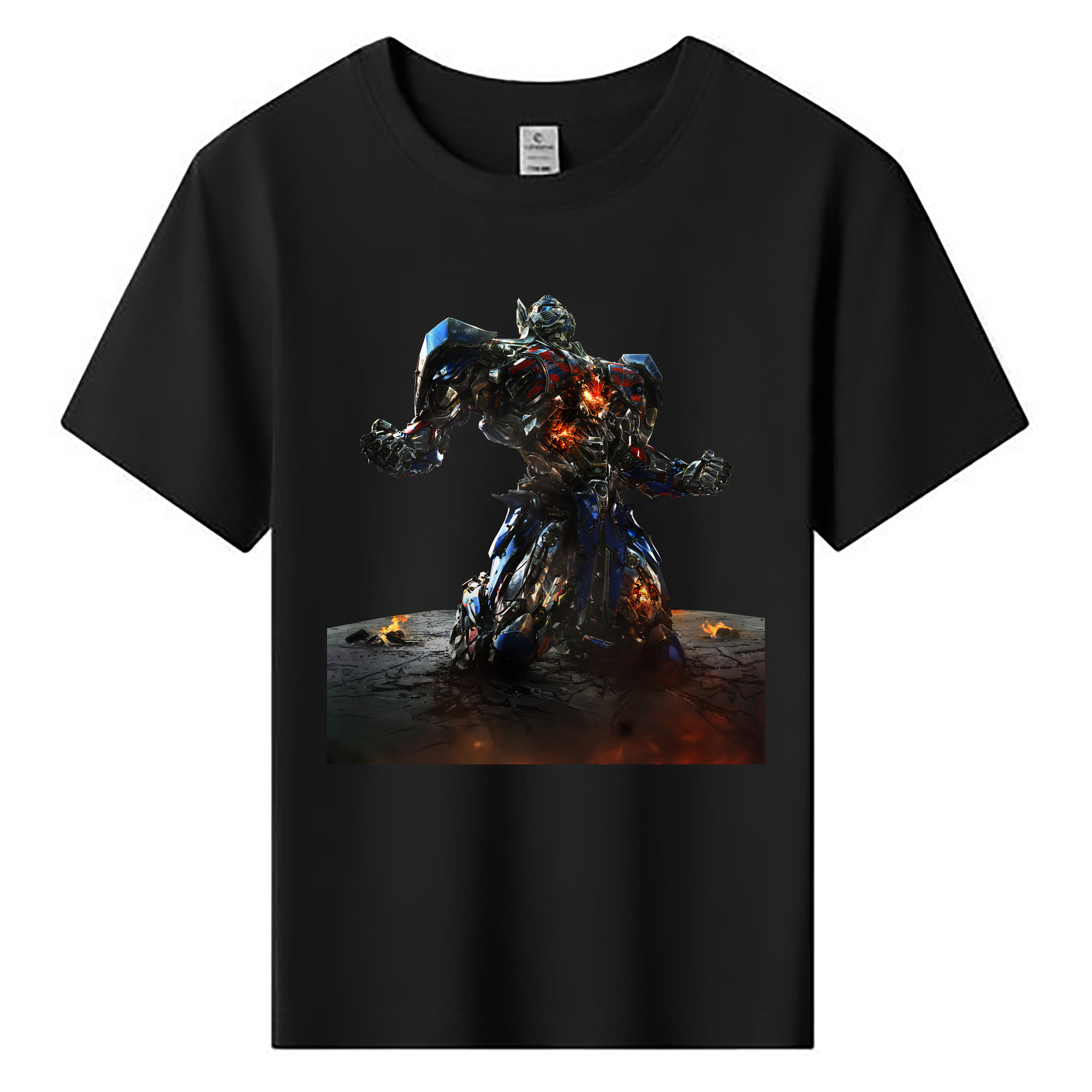 （画像用） Transformers トランスフォーマー 綿100％キッズTシャツ（フロントプリント）