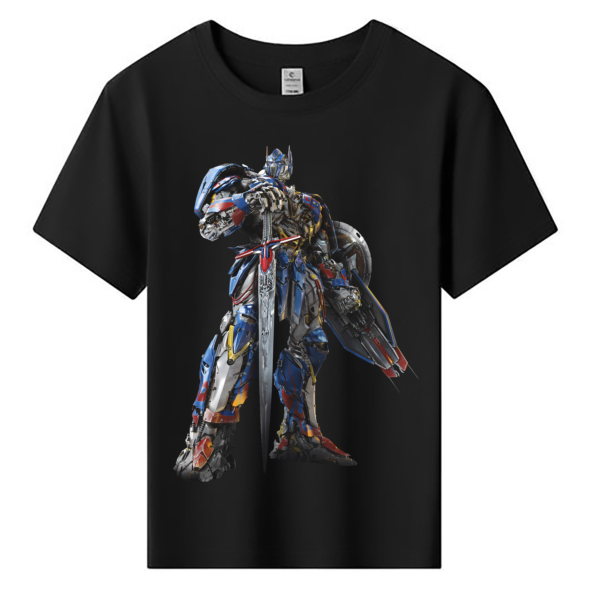 （画像用） Transformers トランスフォーマー 綿100％キッズTシャツ（フロントプリント）