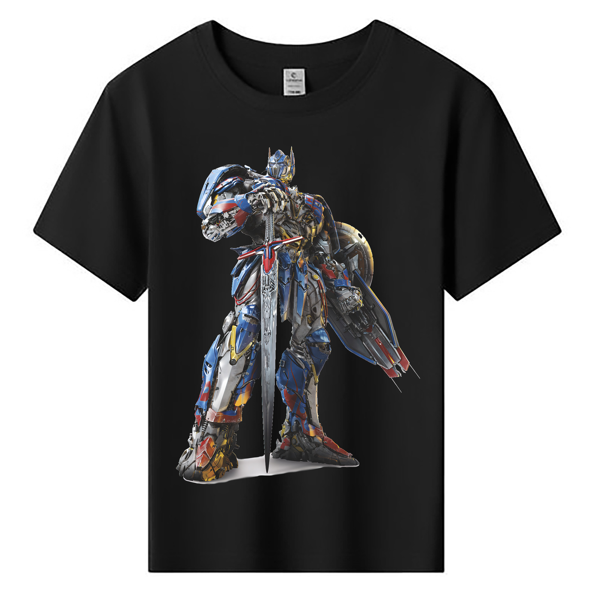 （画像用） Transformers トランスフォーマー 綿100％キッズTシャツ（フロントプリント）