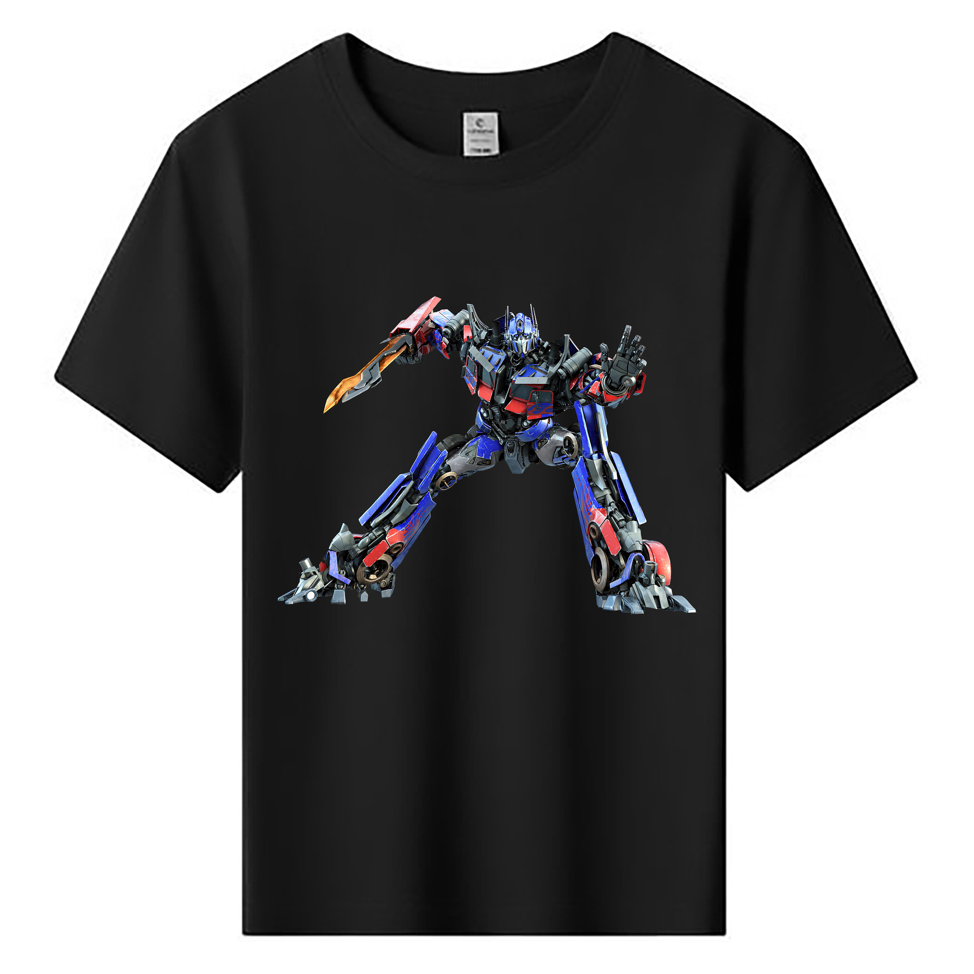 （画像用） Transformers トランスフォーマー 綿100％キッズTシャツ（フロントプリント）