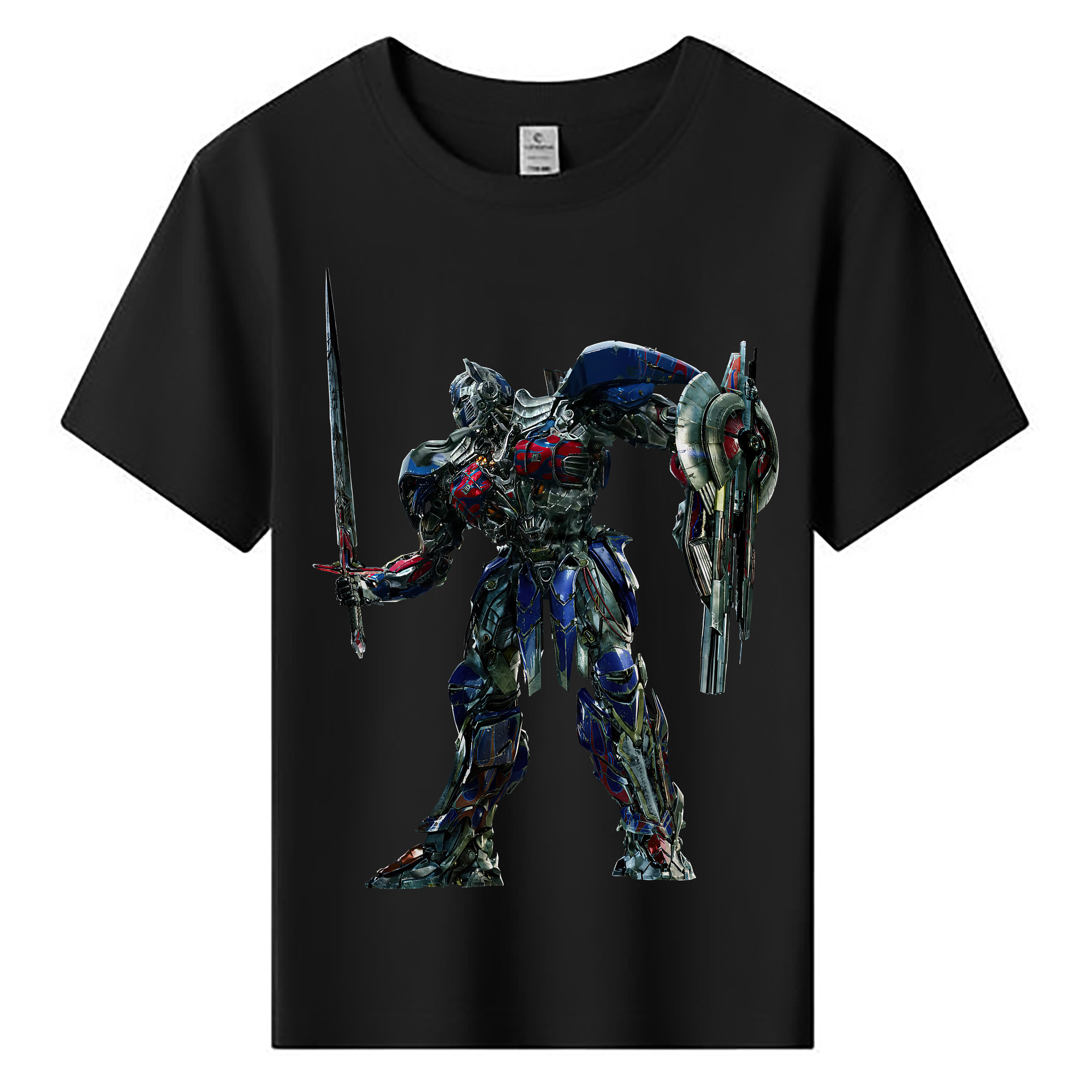 （画像用） Transformers トランスフォーマー 綿100％キッズTシャツ（フロントプリント）