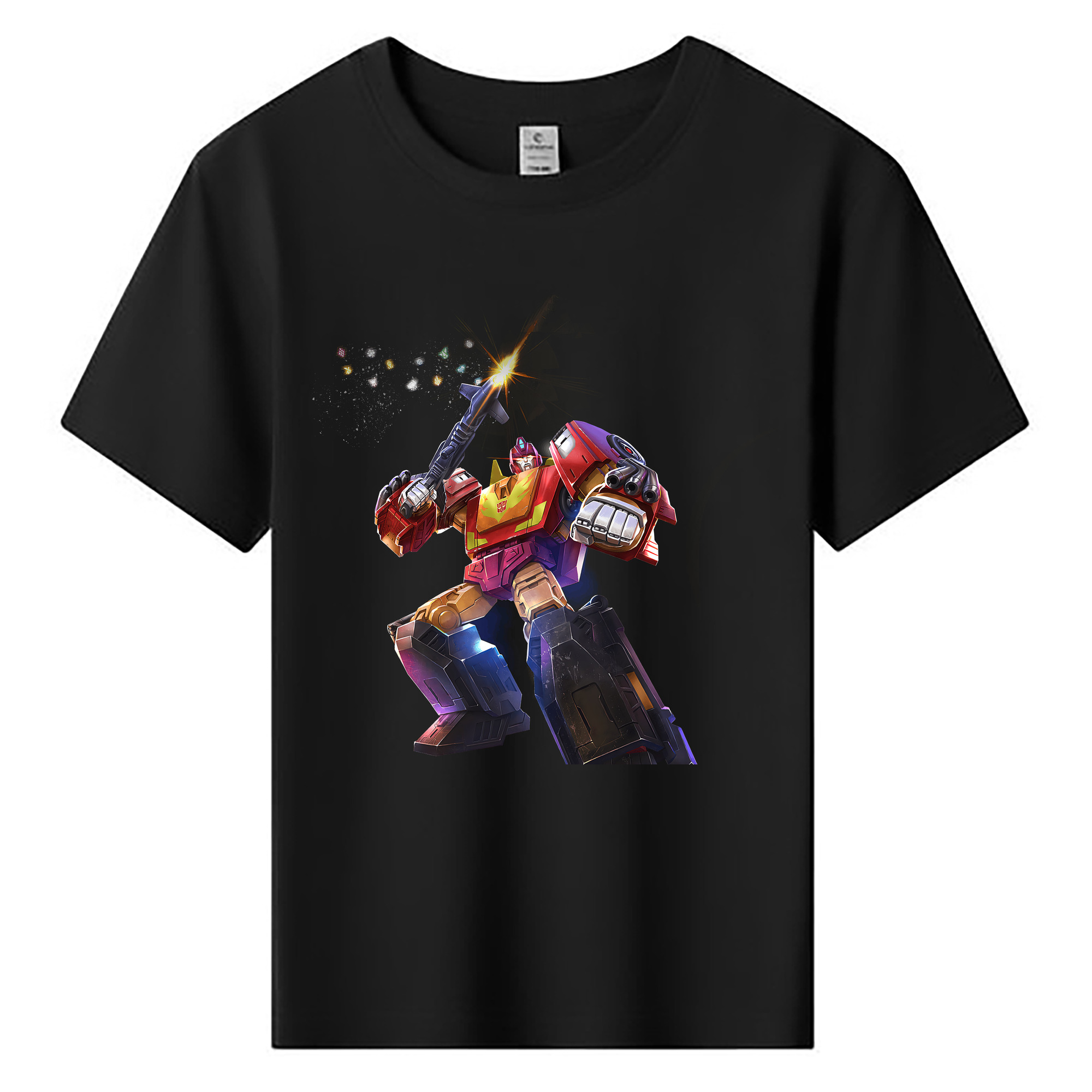 （画像用） Transformers トランスフォーマー 綿100％キッズTシャツ（フロントプリント）