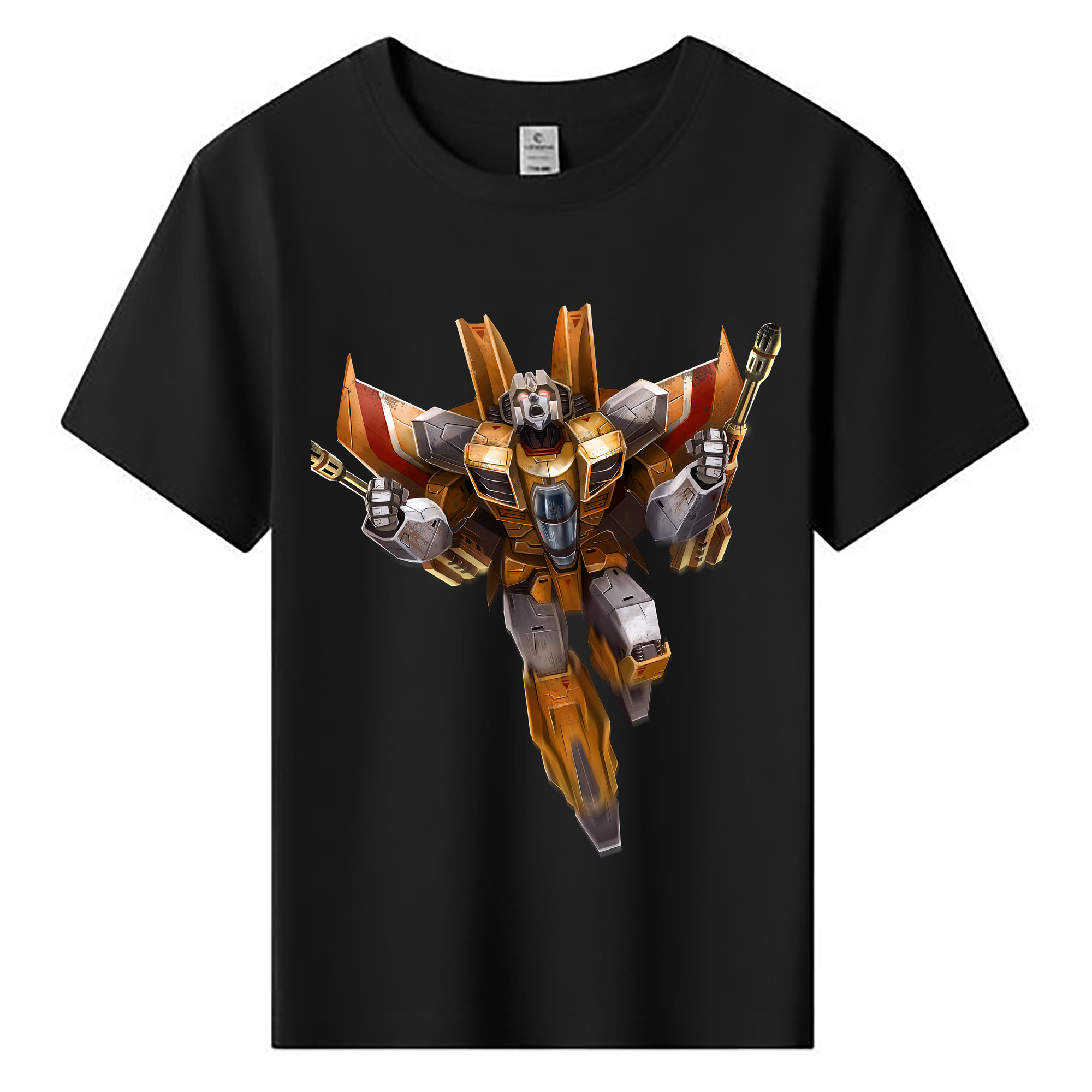 （画像用） Transformers トランスフォーマー 綿100％キッズTシャツ（フロントプリント）