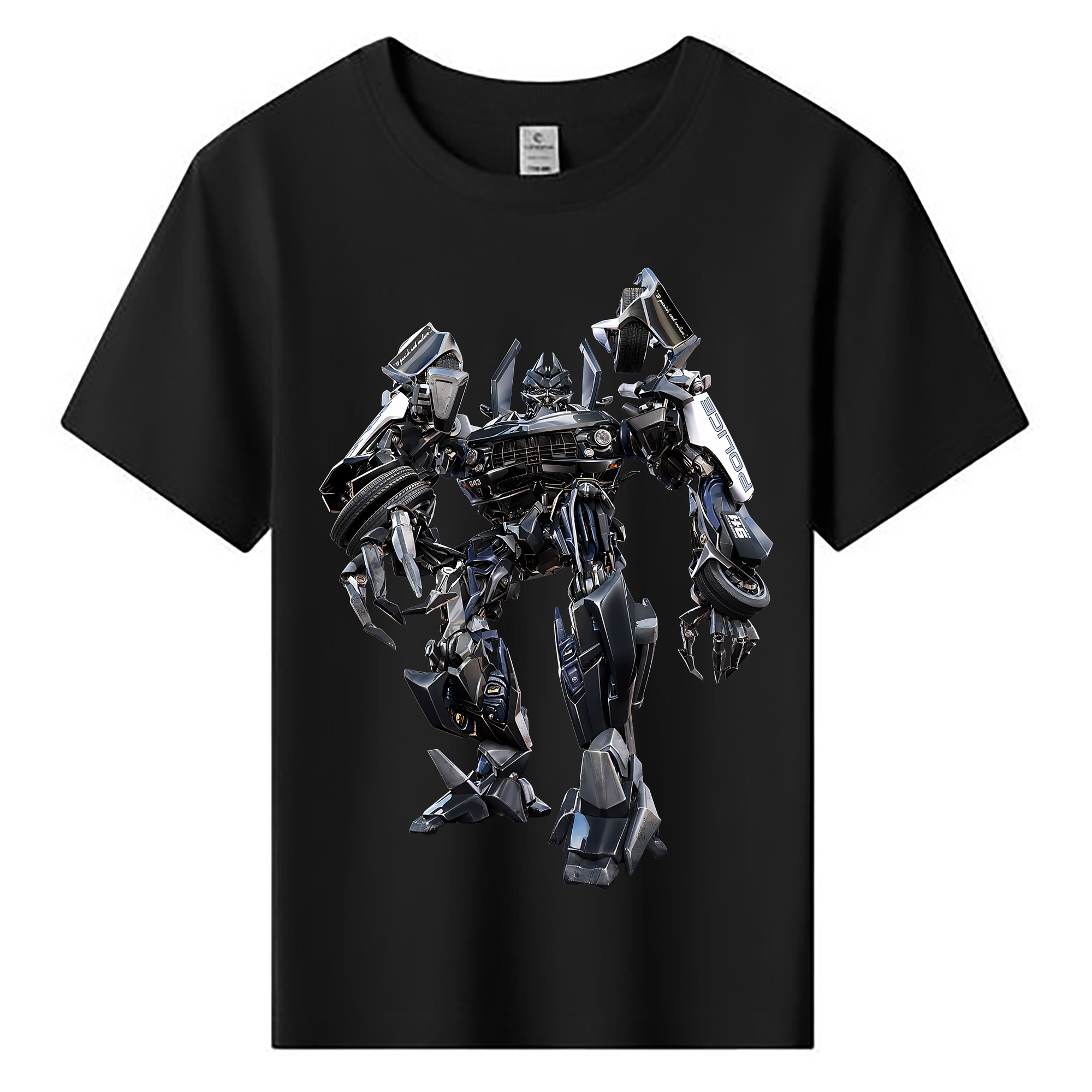 （画像用） Transformers トランスフォーマー 綿100％キッズTシャツ（フロントプリント）