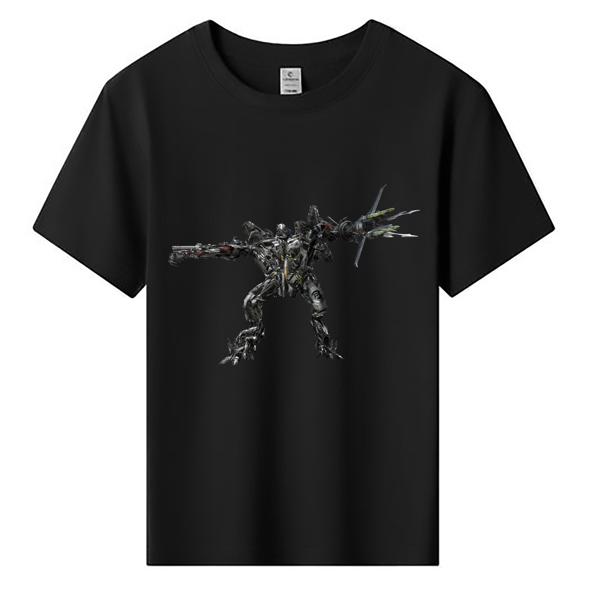 （画像用） Transformers トランスフォーマー 綿100％キッズTシャツ（フロントプリント）