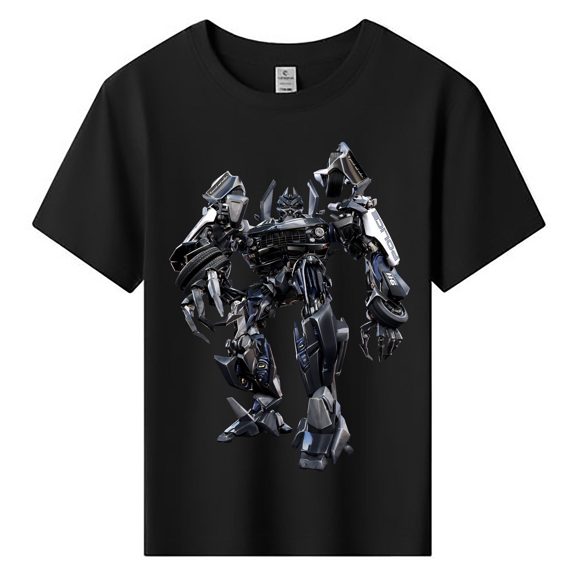 （画像用） Transformers トランスフォーマー 綿100％キッズTシャツ（フロントプリント）