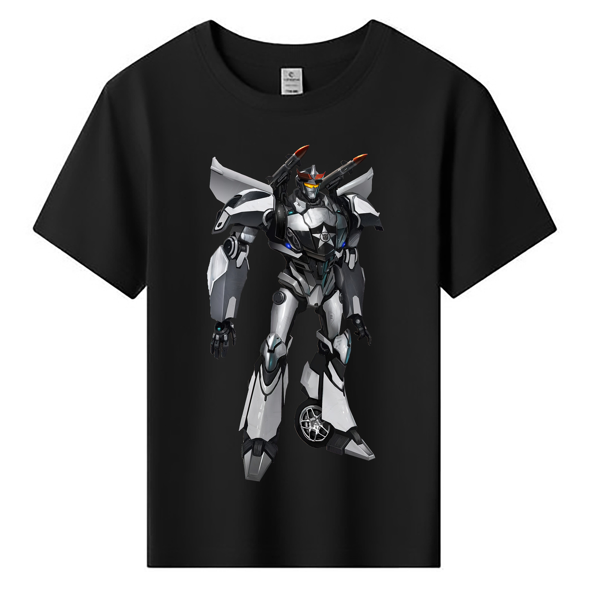 （画像用） Transformers トランスフォーマー 綿100％キッズTシャツ（フロントプリント）