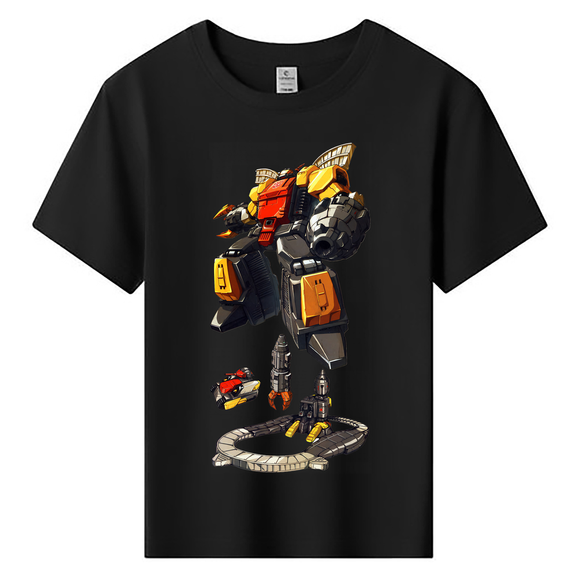 （画像用） Transformers トランスフォーマー 綿100％キッズTシャツ（フロントプリント）