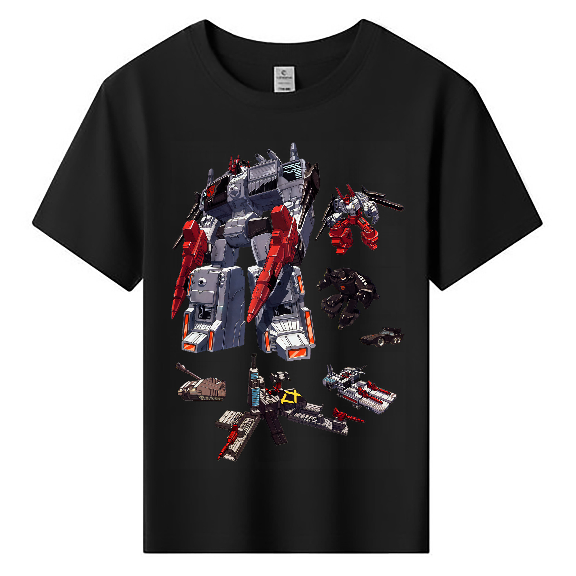 （画像用） Transformers トランスフォーマー 綿100％キッズTシャツ（フロントプリント）