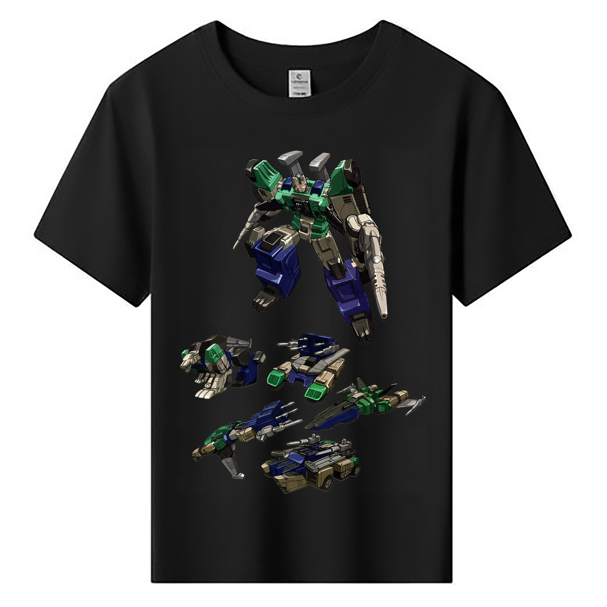 （画像用） Transformers トランスフォーマー 綿100％キッズTシャツ（フロントプリント）