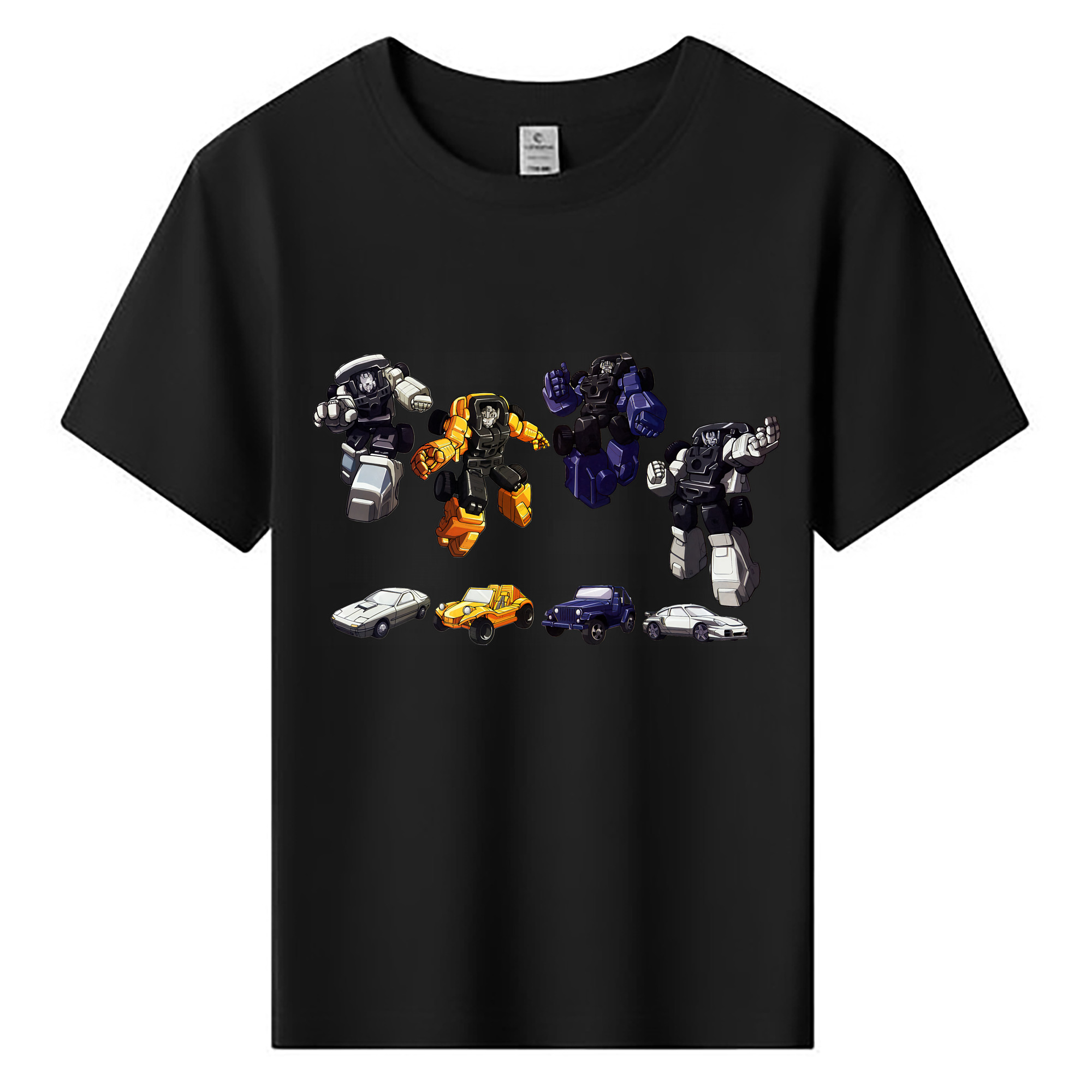 （画像用） Transformers トランスフォーマー 綿100％キッズTシャツ（フロントプリント）