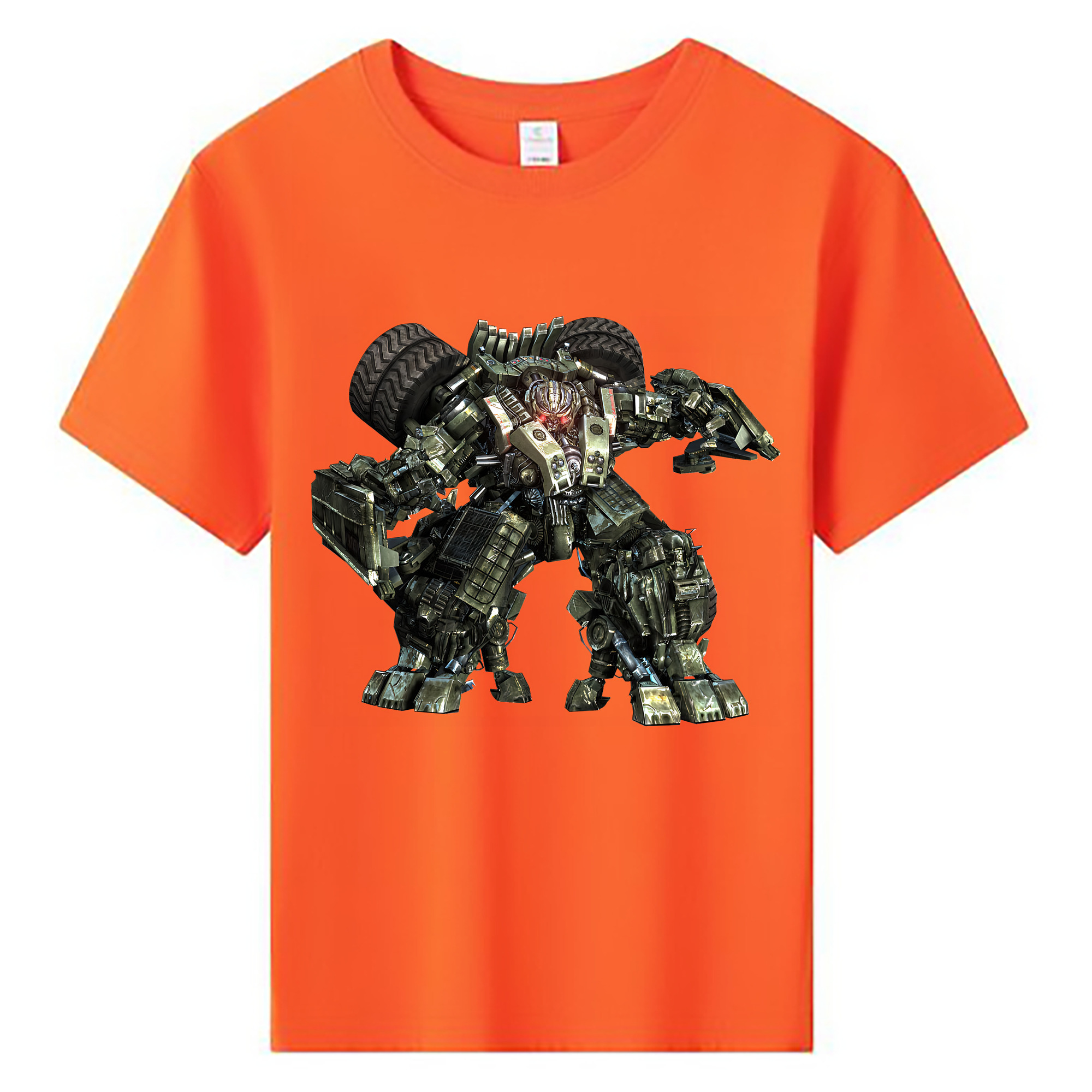（画像用） Transformers トランスフォーマー 綿100％キッズTシャツ（フロントプリント）