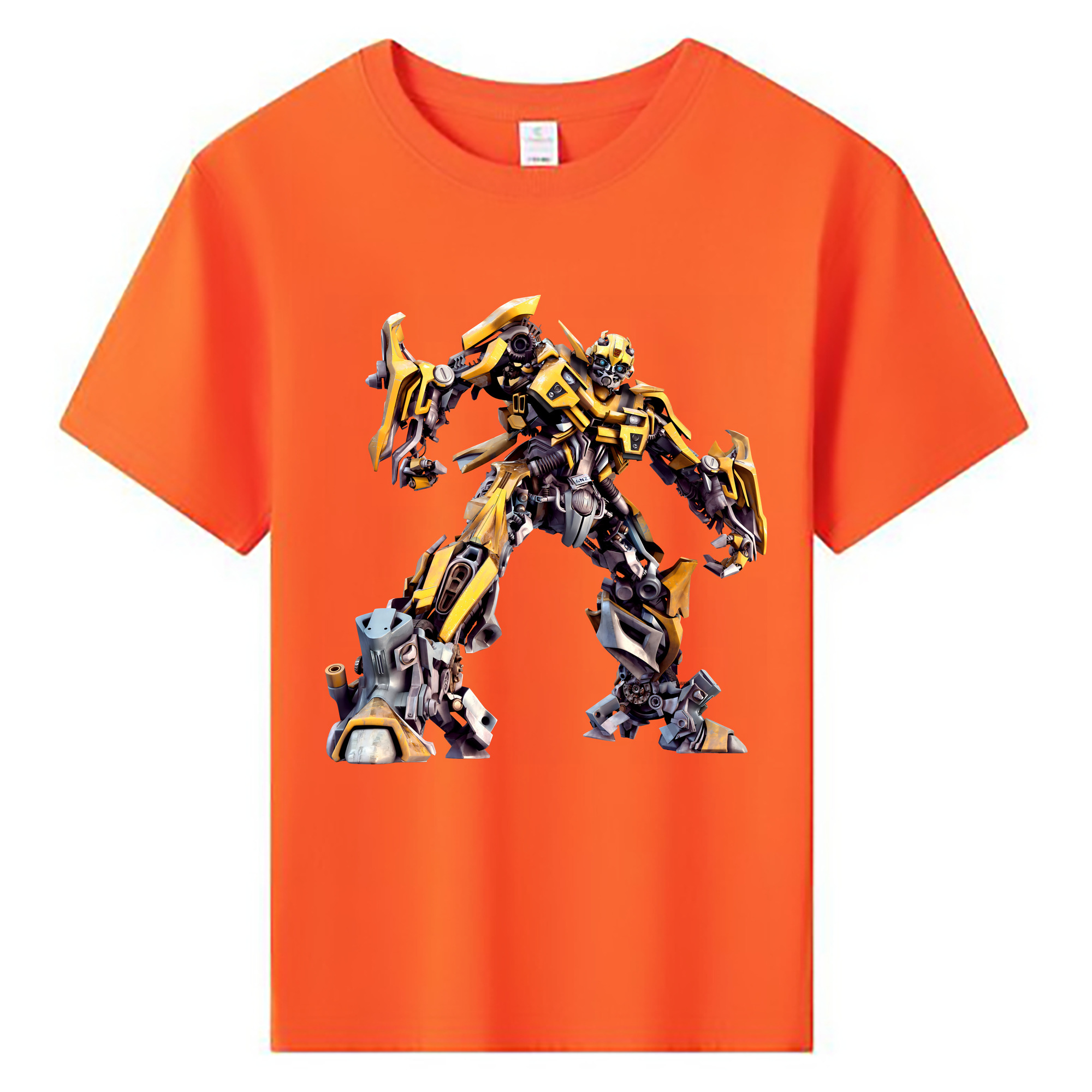 （画像用） Transformers トランスフォーマー 綿100％キッズTシャツ（フロントプリント）