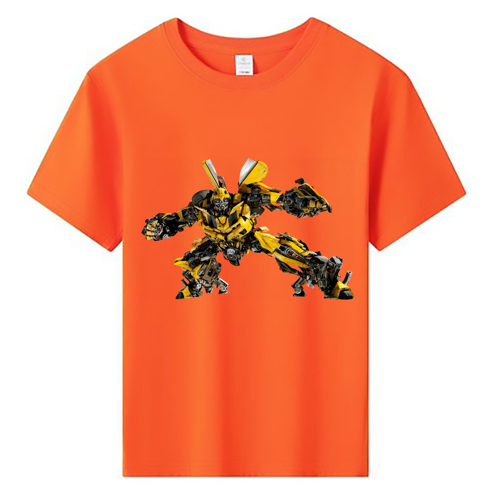 （画像用） Transformers トランスフォーマー 綿100％キッズTシャツ（フロントプリント）