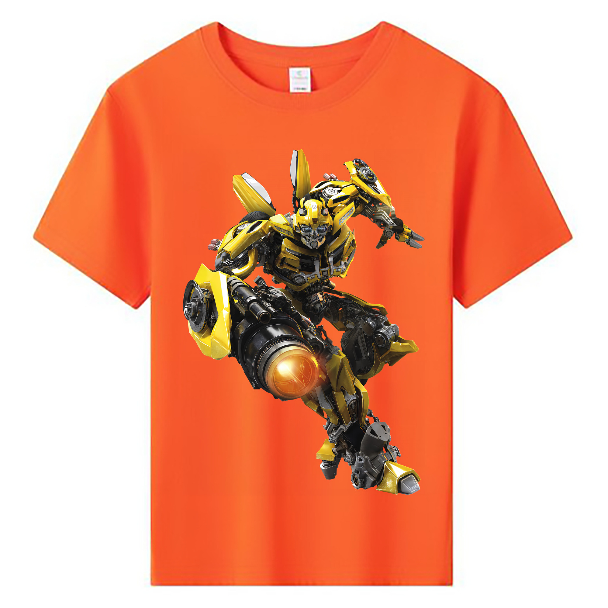 （画像用） Transformers トランスフォーマー 綿100％キッズTシャツ（フロントプリント）