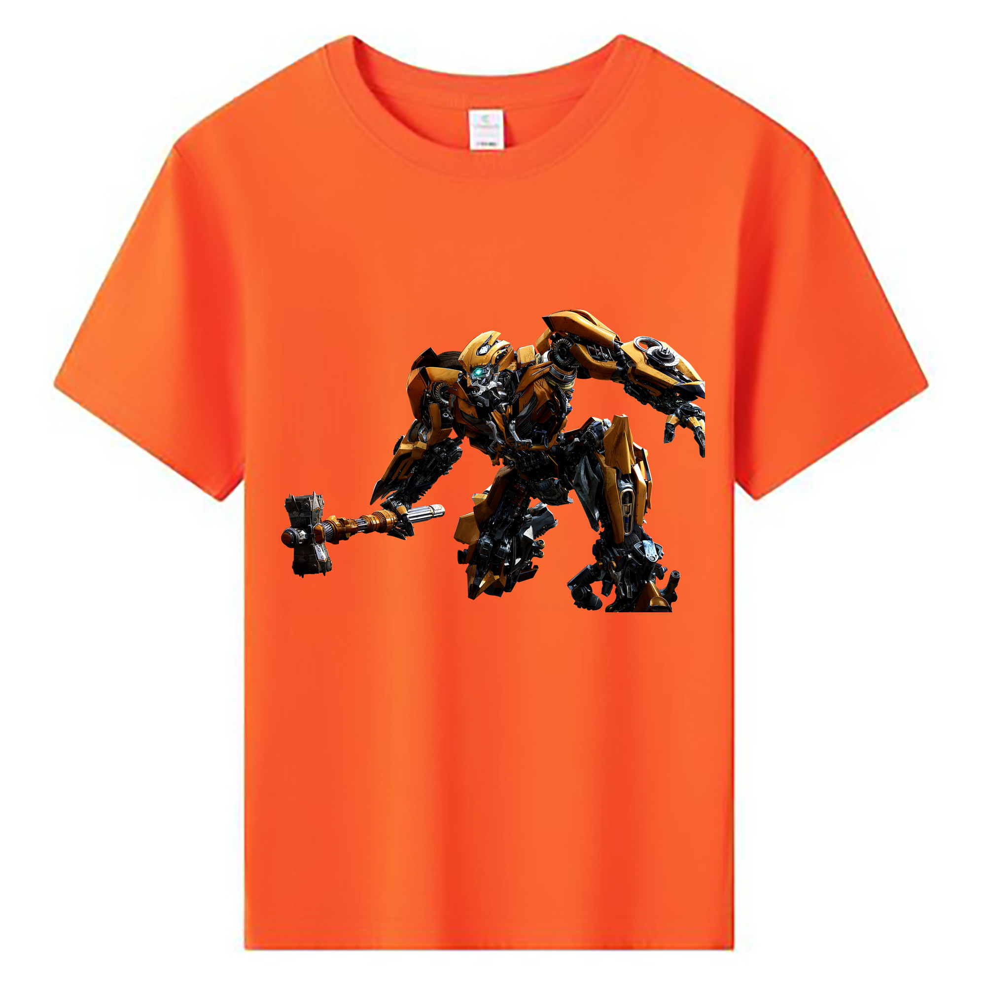 （画像用） Transformers トランスフォーマー 綿100％キッズTシャツ（フロントプリント）