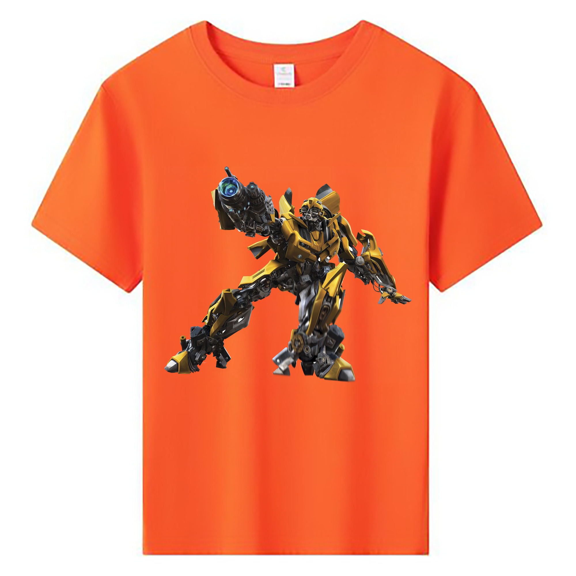 （画像用） Transformers トランスフォーマー 綿100％キッズTシャツ（フロントプリント）