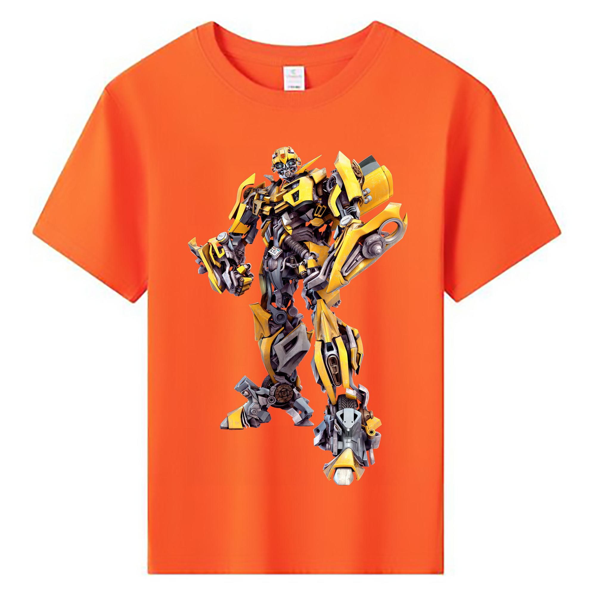 （画像用） Transformers トランスフォーマー 綿100％キッズTシャツ（フロントプリント）