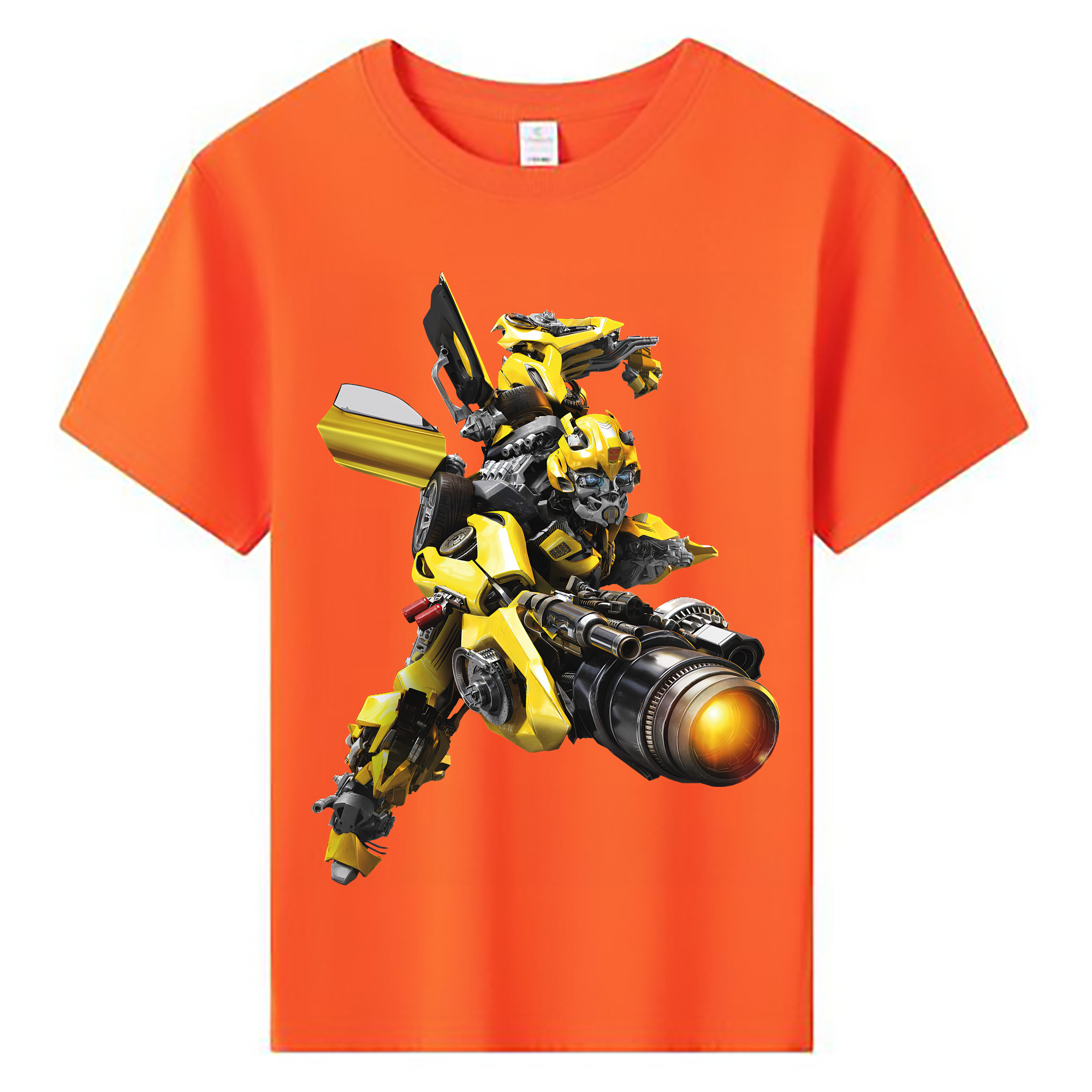 （画像用） Transformers トランスフォーマー 綿100％キッズTシャツ（フロントプリント）