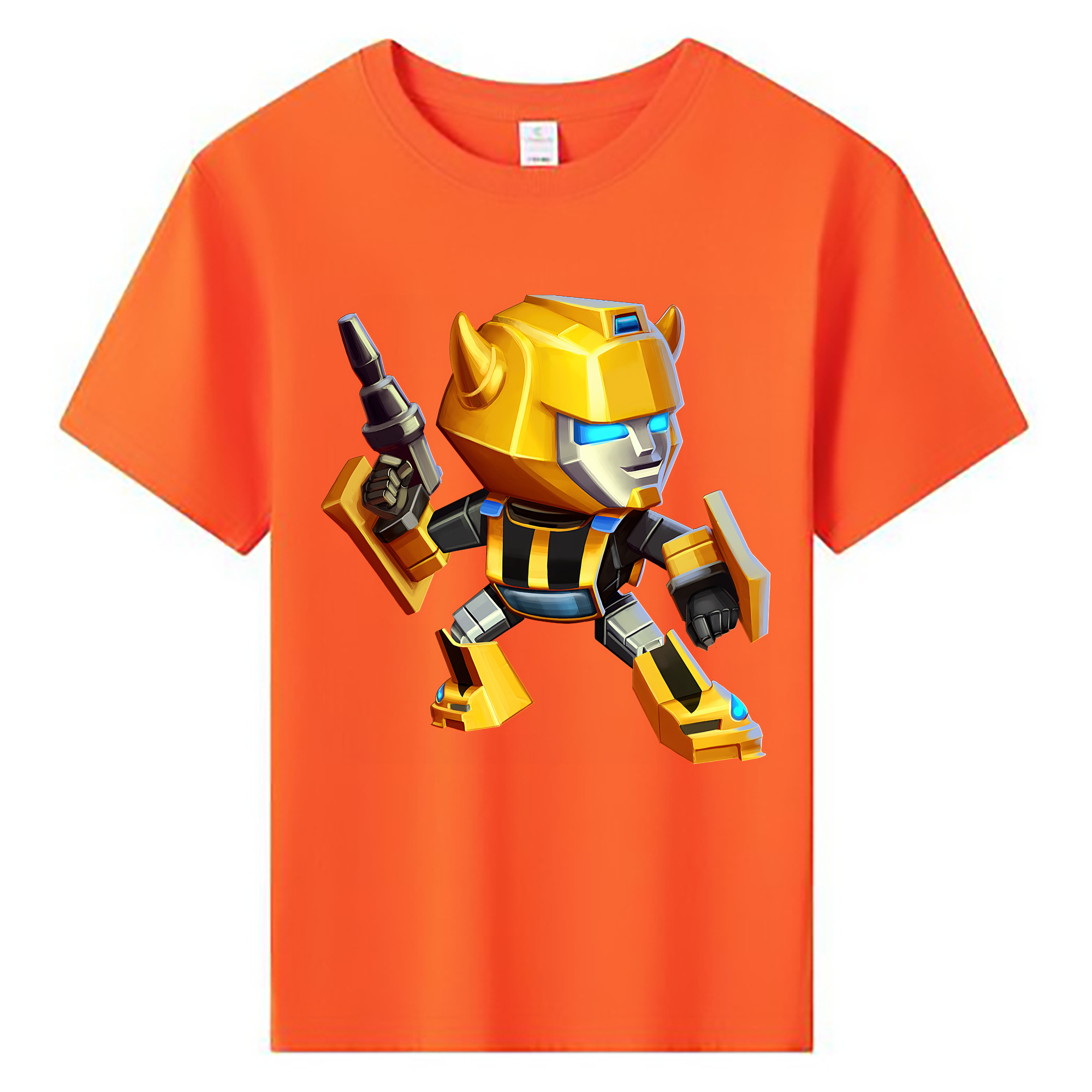 （画像用） Transformers トランスフォーマー 綿100％キッズTシャツ（フロントプリント）