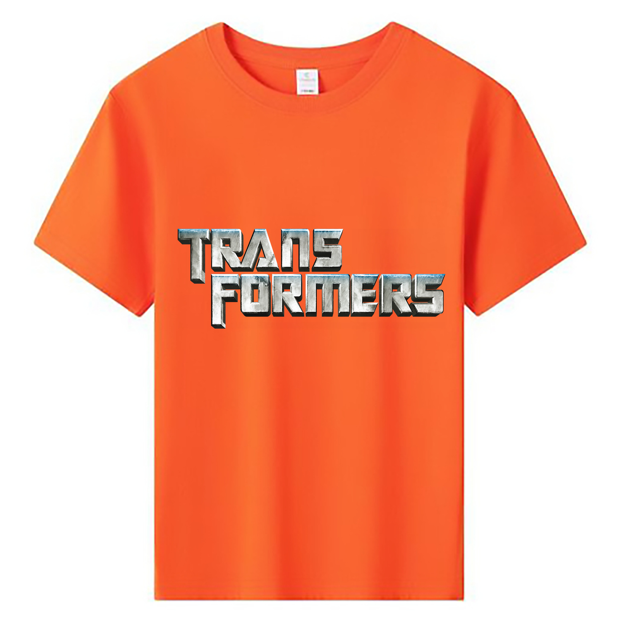 （画像用） Transformers トランスフォーマー 綿100％キッズTシャツ（フロントプリント）
