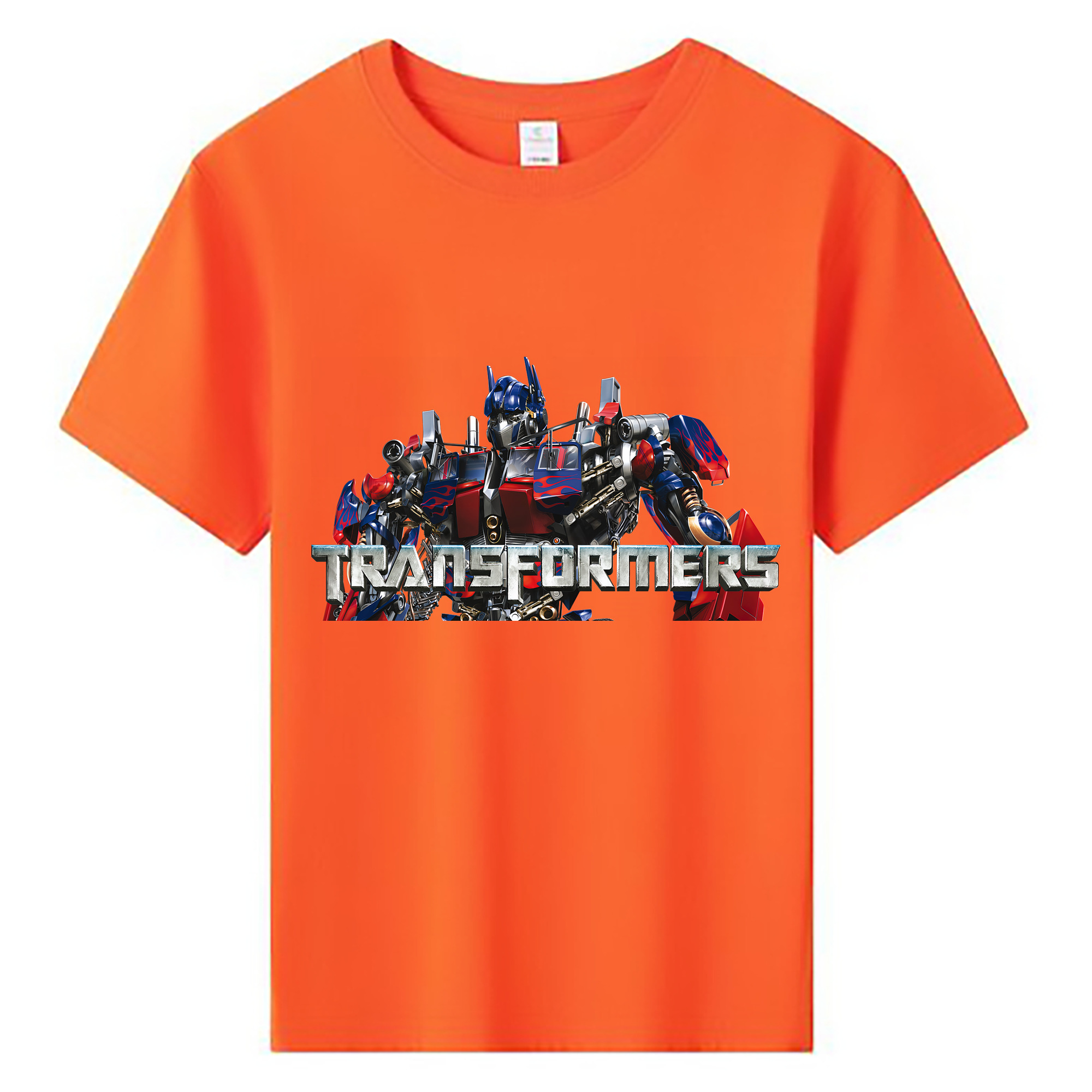 （画像用） Transformers トランスフォーマー 綿100％キッズTシャツ（フロントプリント）