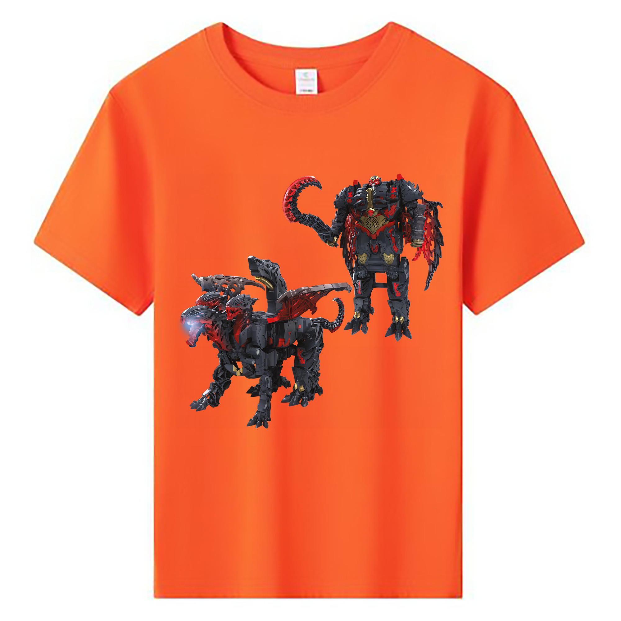（画像用） Transformers トランスフォーマー 綿100％キッズTシャツ（フロントプリント）