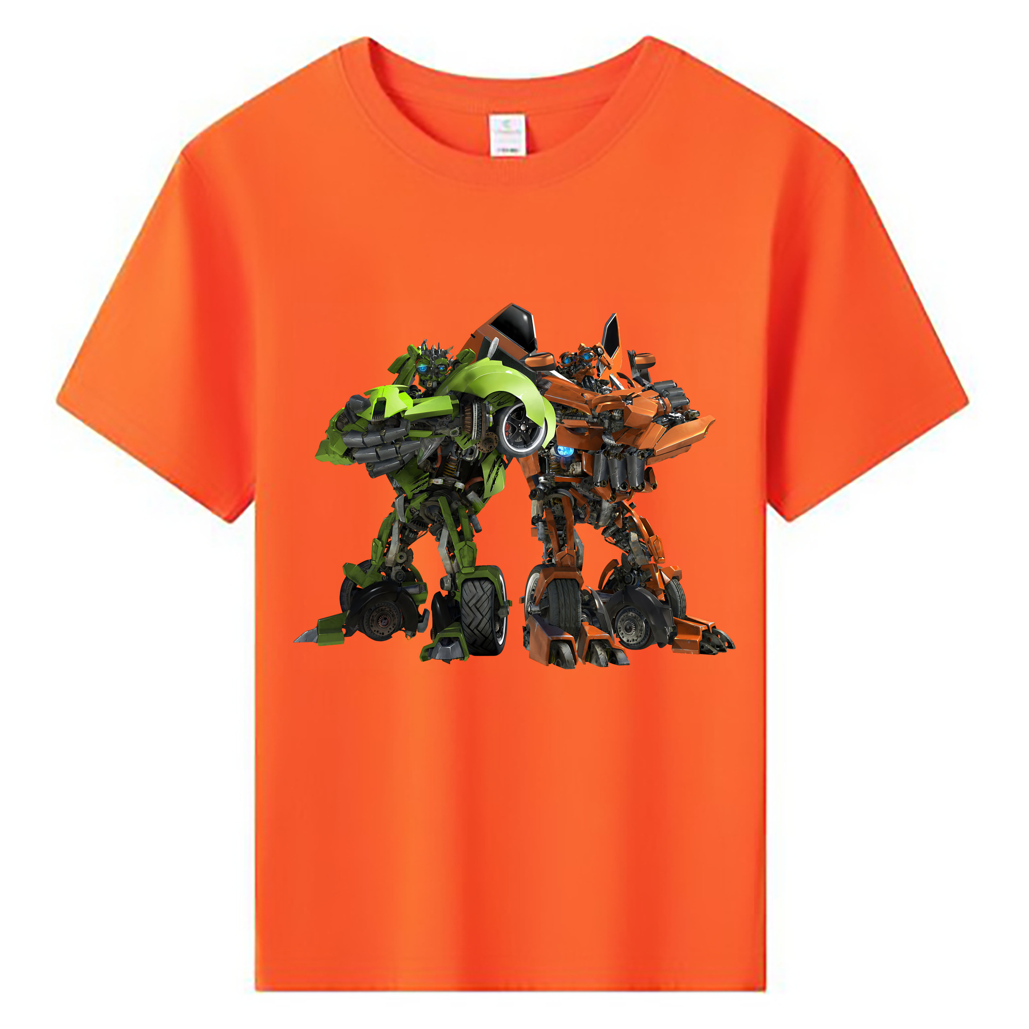 （画像用） Transformers トランスフォーマー 綿100％キッズTシャツ（フロントプリント）
