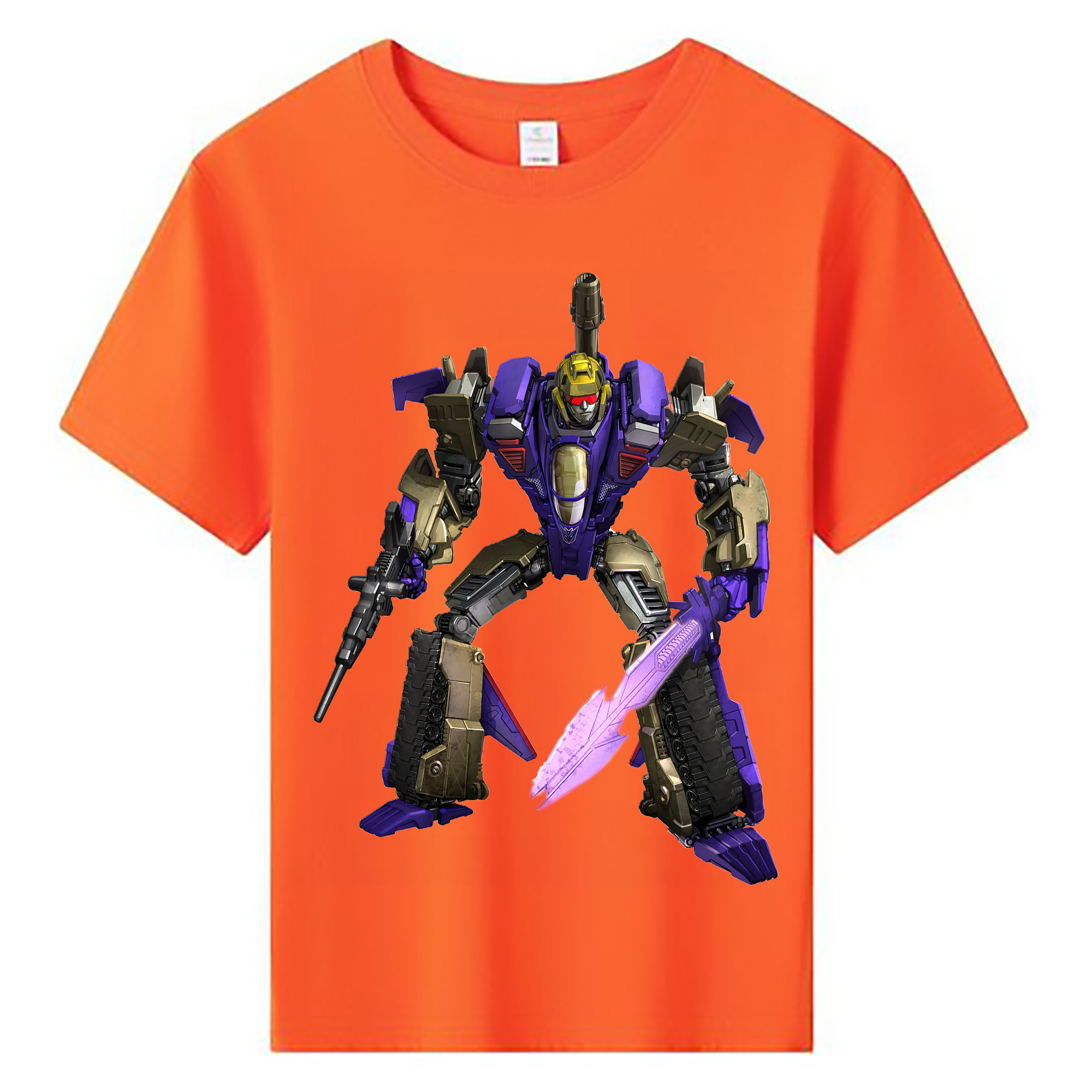 （画像用） Transformers トランスフォーマー 綿100％キッズTシャツ（フロントプリント）