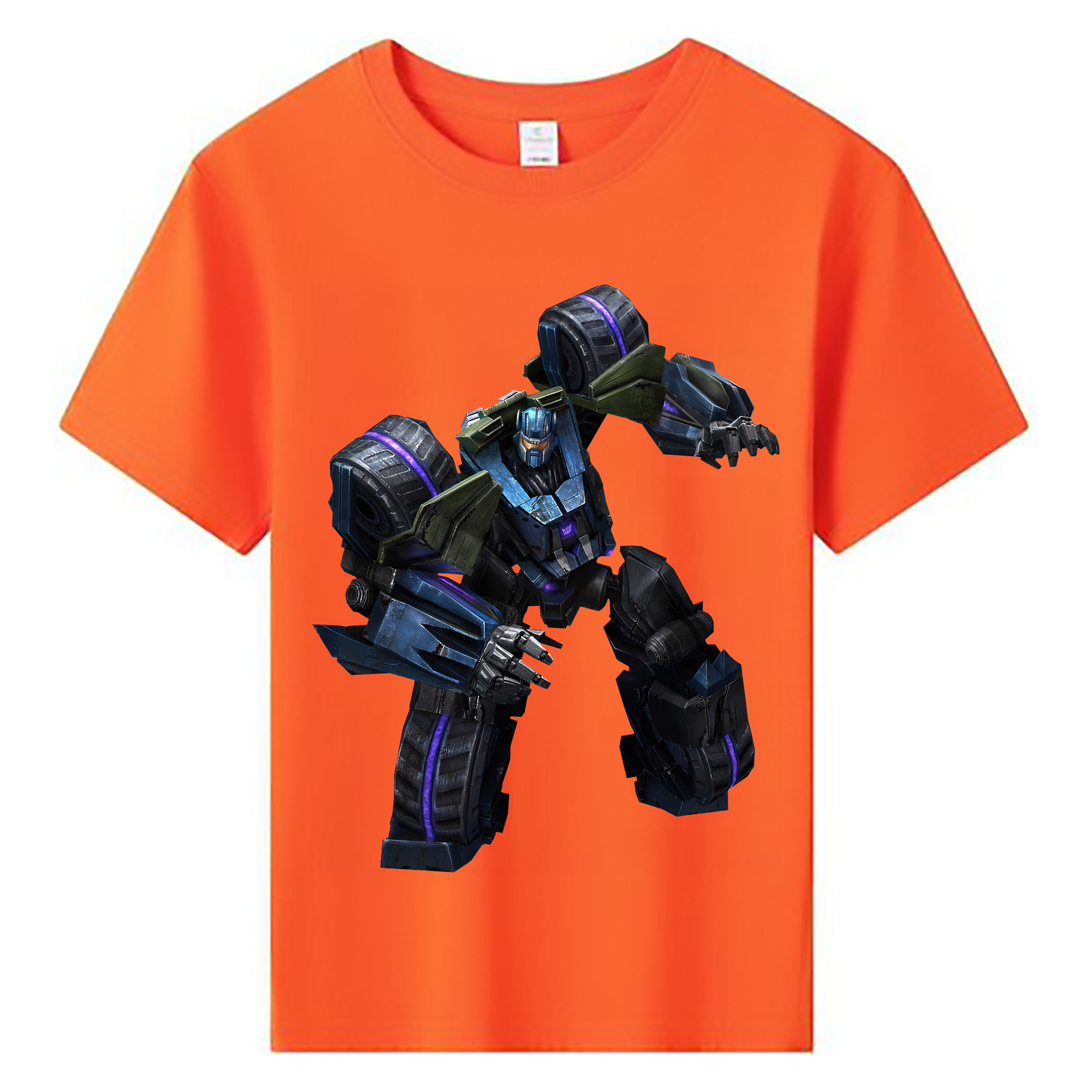（画像用） Transformers トランスフォーマー 綿100％キッズTシャツ（フロントプリント）
