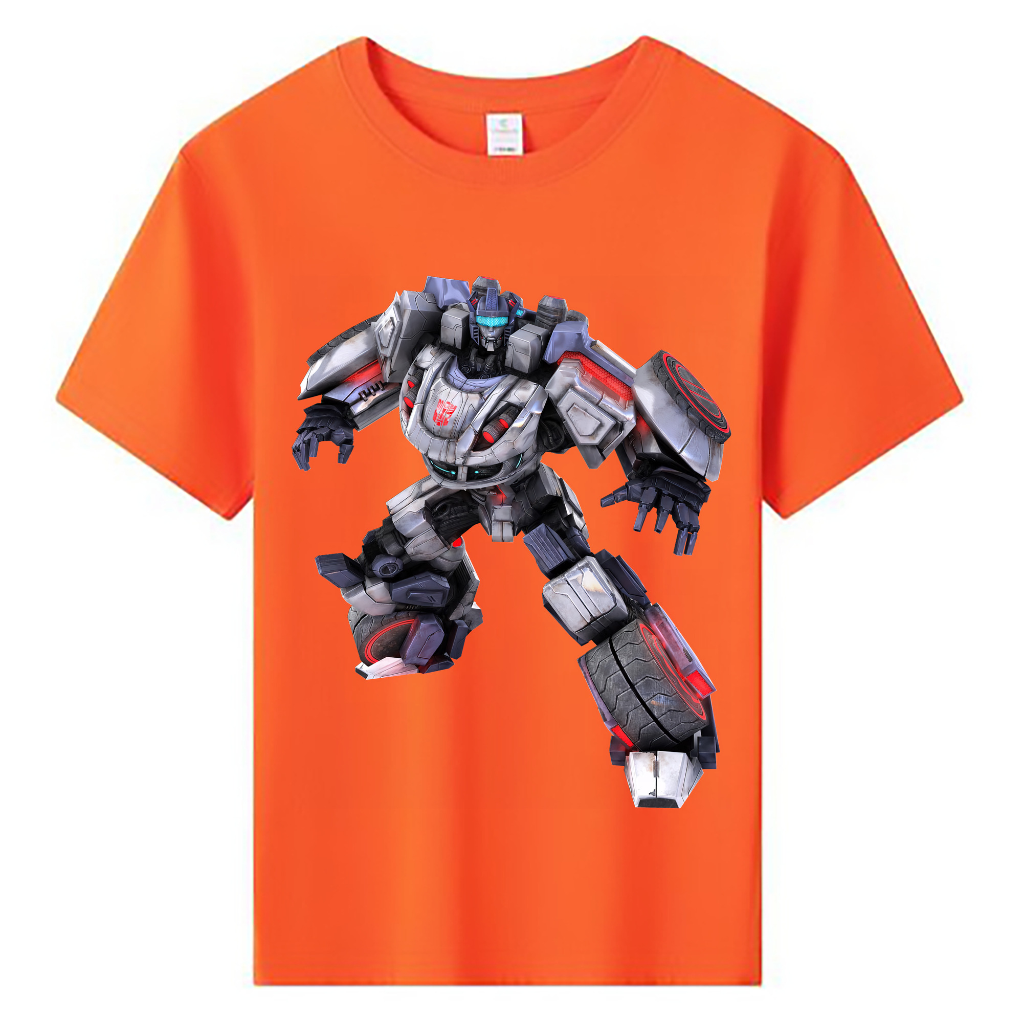 （画像用） Transformers トランスフォーマー 綿100％キッズTシャツ（フロントプリント）