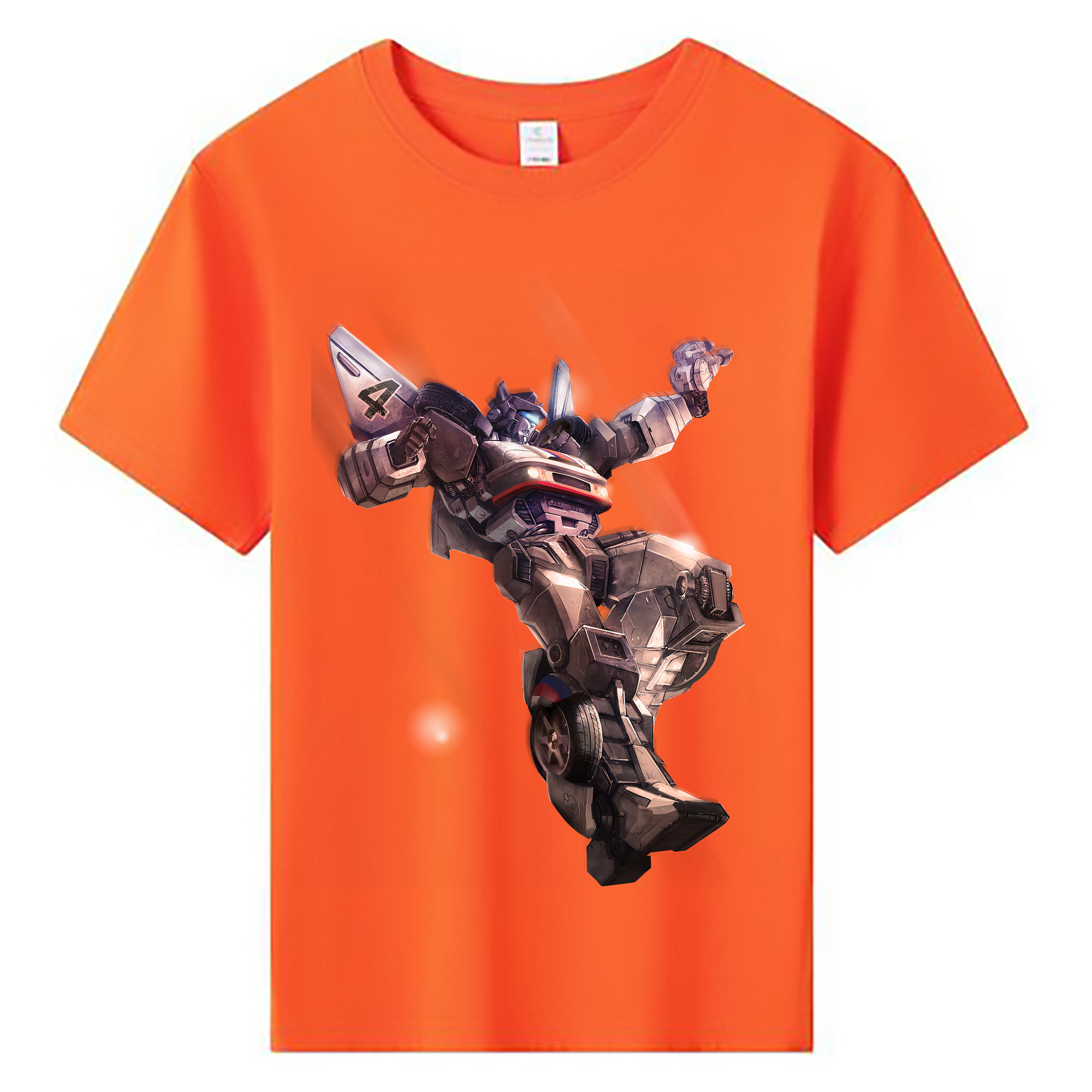 （画像用） Transformers トランスフォーマー 綿100％キッズTシャツ（フロントプリント）