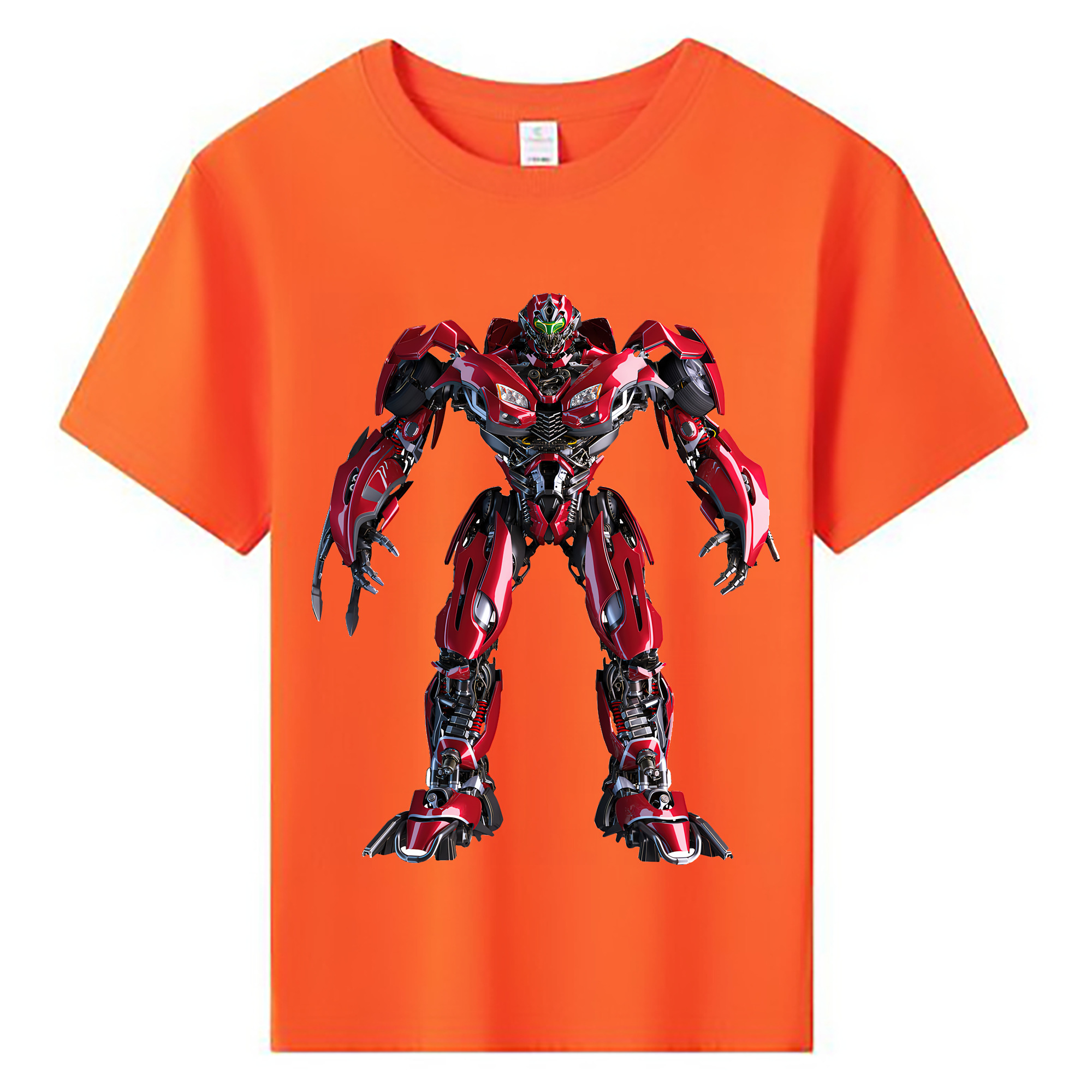 （画像用） Transformers トランスフォーマー 綿100％キッズTシャツ（フロントプリント）
