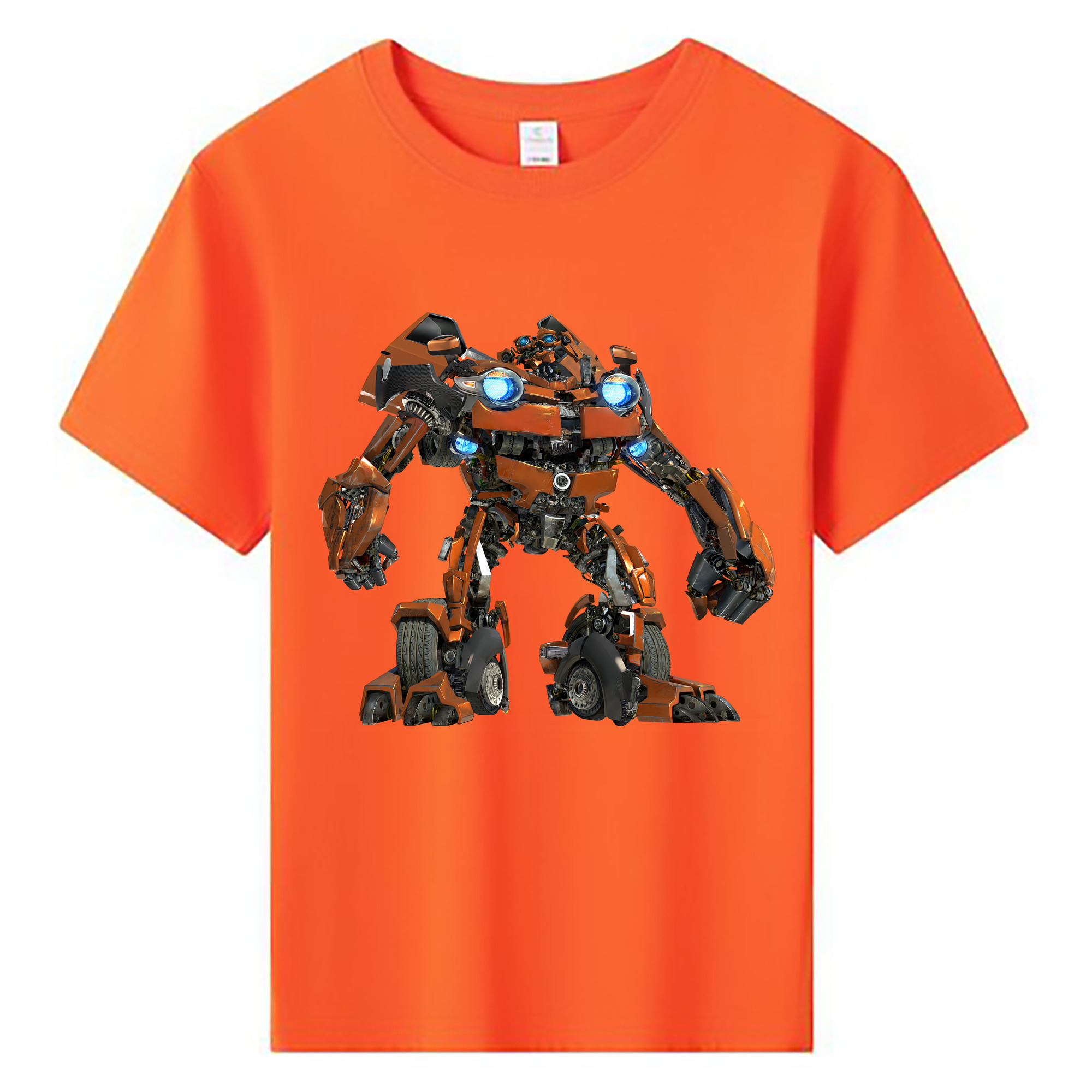 （画像用） Transformers トランスフォーマー 綿100％キッズTシャツ（フロントプリント）