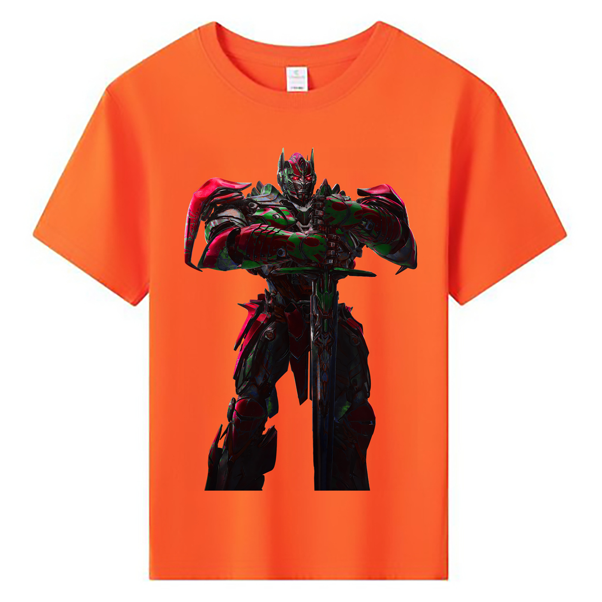 （画像用） Transformers トランスフォーマー 綿100％キッズTシャツ（フロントプリント）