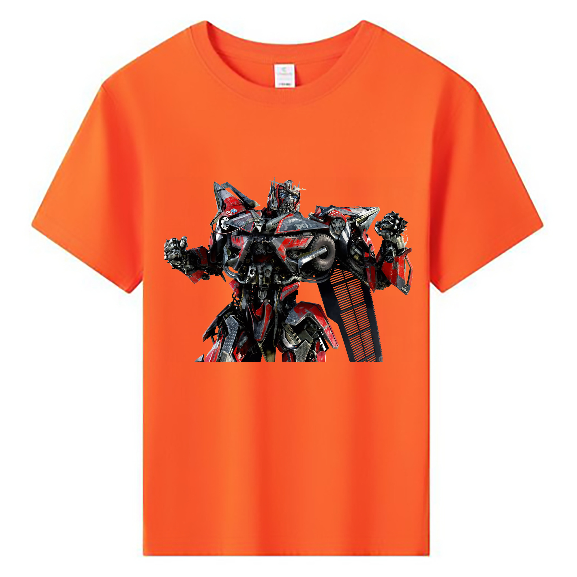 （画像用） Transformers トランスフォーマー 綿100％キッズTシャツ（フロントプリント）