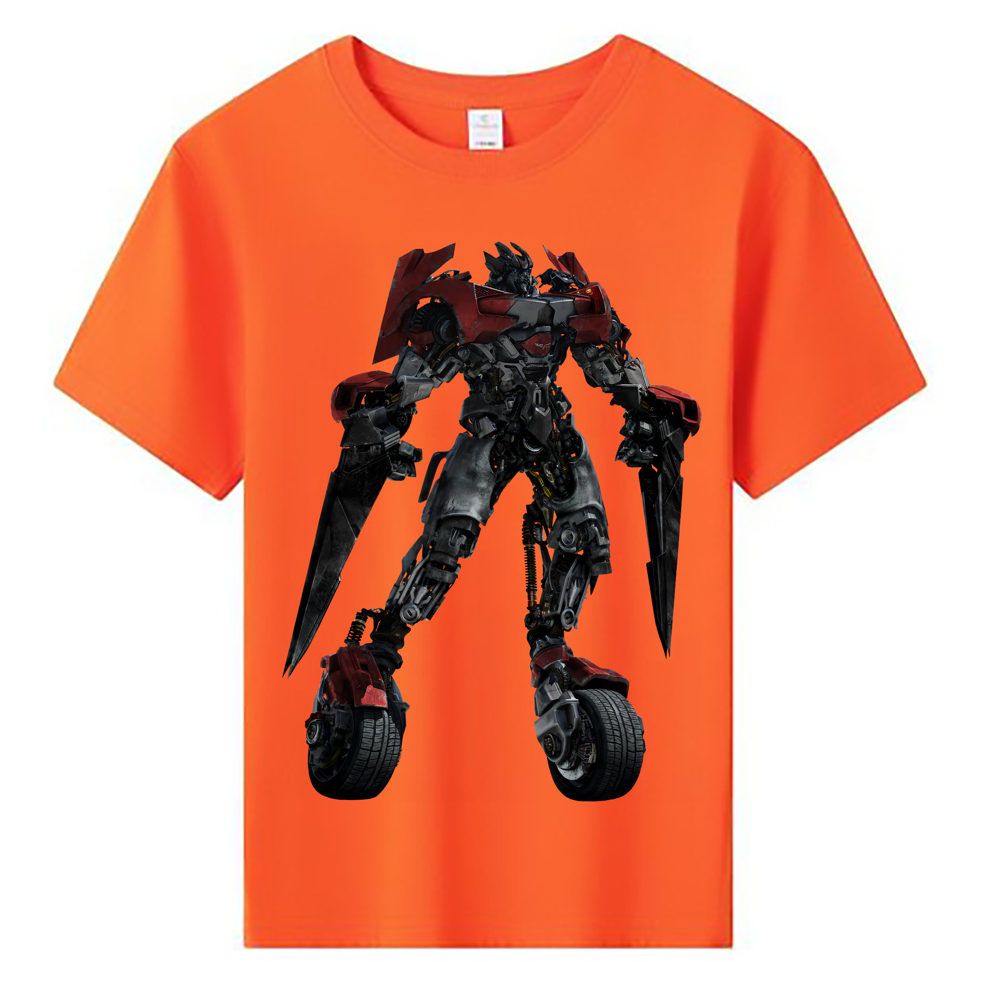 （画像用） Transformers トランスフォーマー 綿100％キッズTシャツ（フロントプリント）