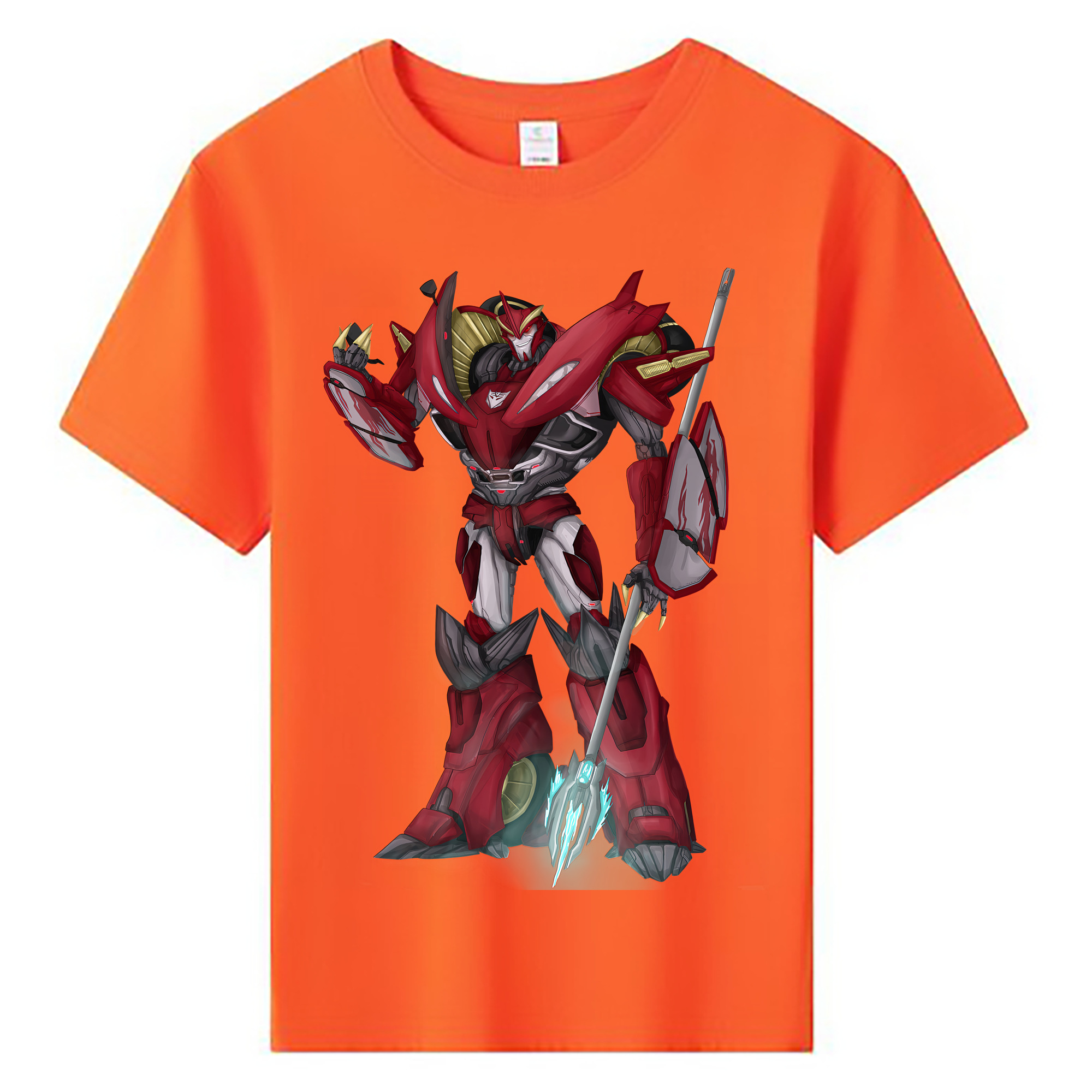 （画像用） Transformers トランスフォーマー 綿100％キッズTシャツ（フロントプリント）