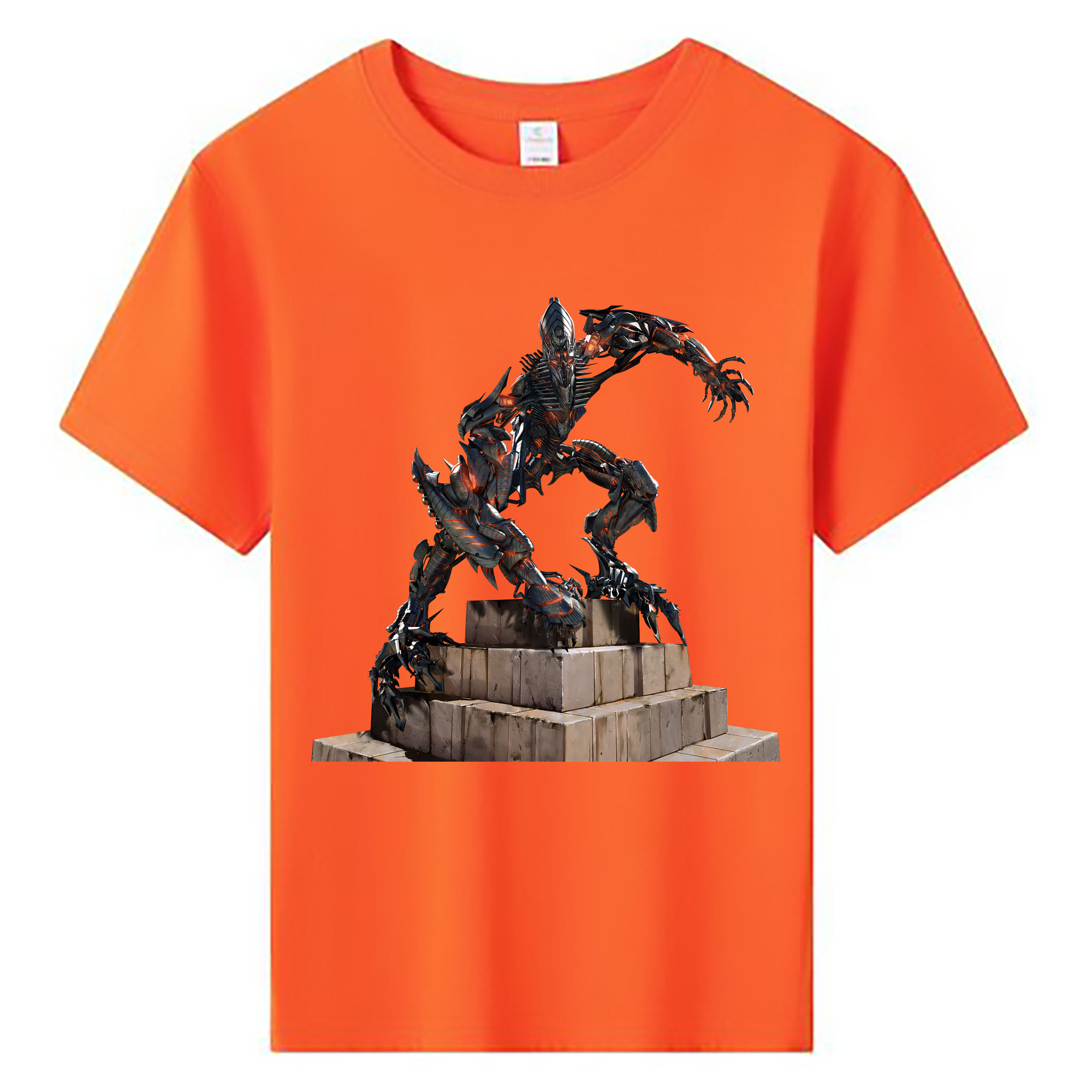 （画像用） Transformers トランスフォーマー 綿100％キッズTシャツ（フロントプリント）