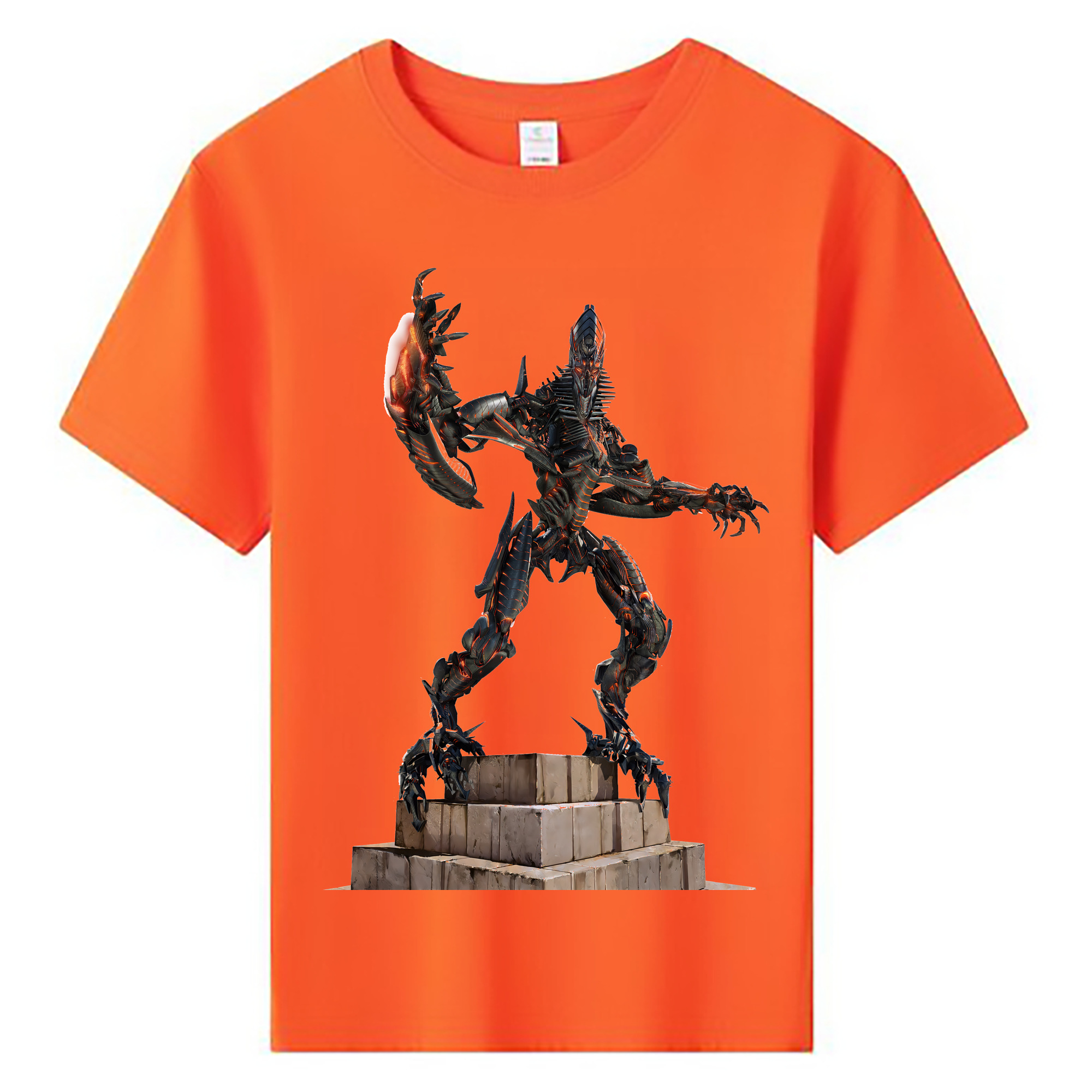（画像用） Transformers トランスフォーマー 綿100％キッズTシャツ（フロントプリント）